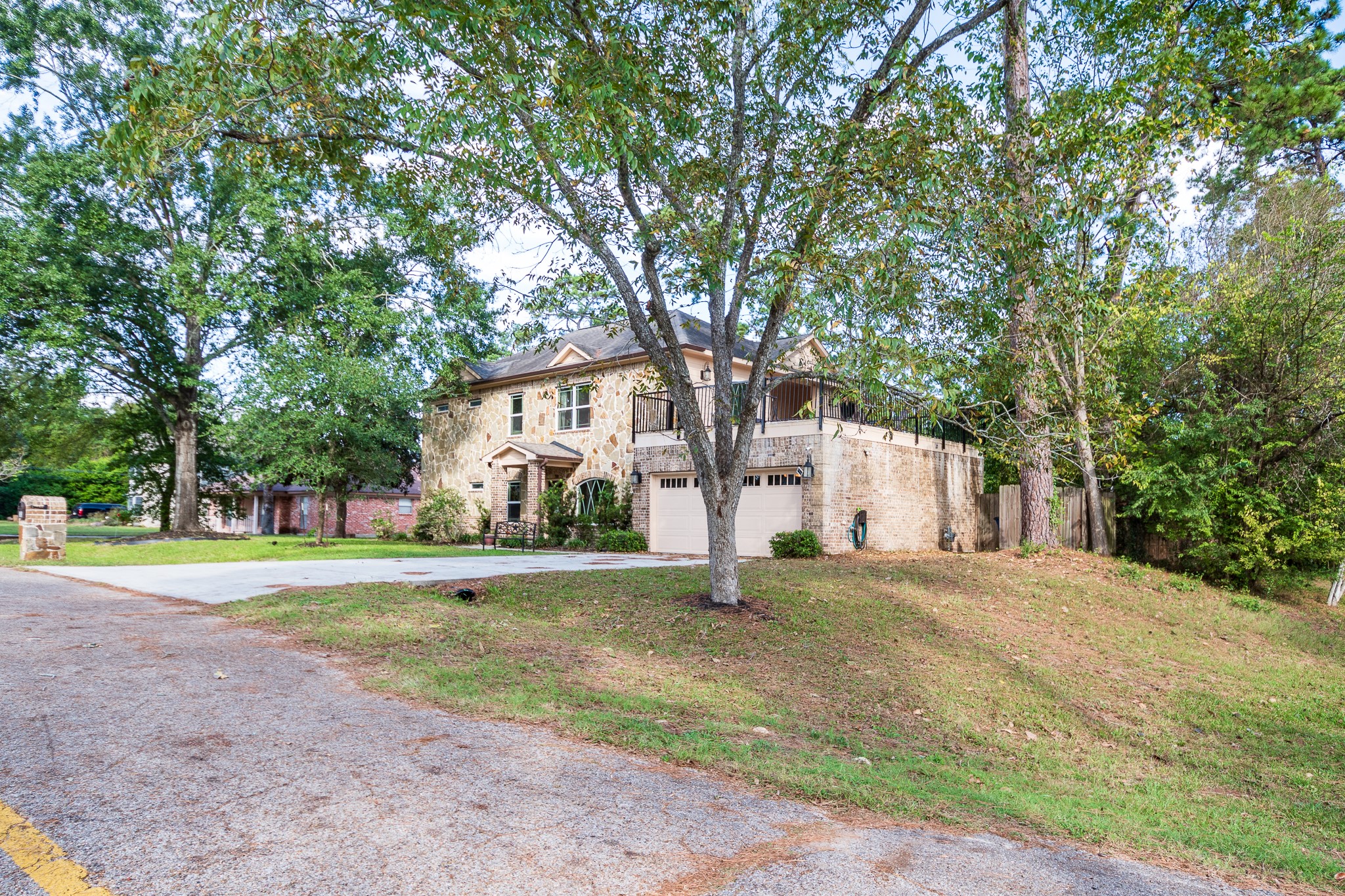 Oversized corner lot with great elevation!