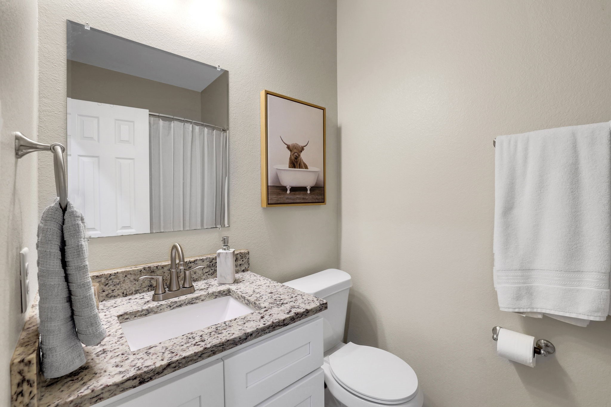Secondary bathroom