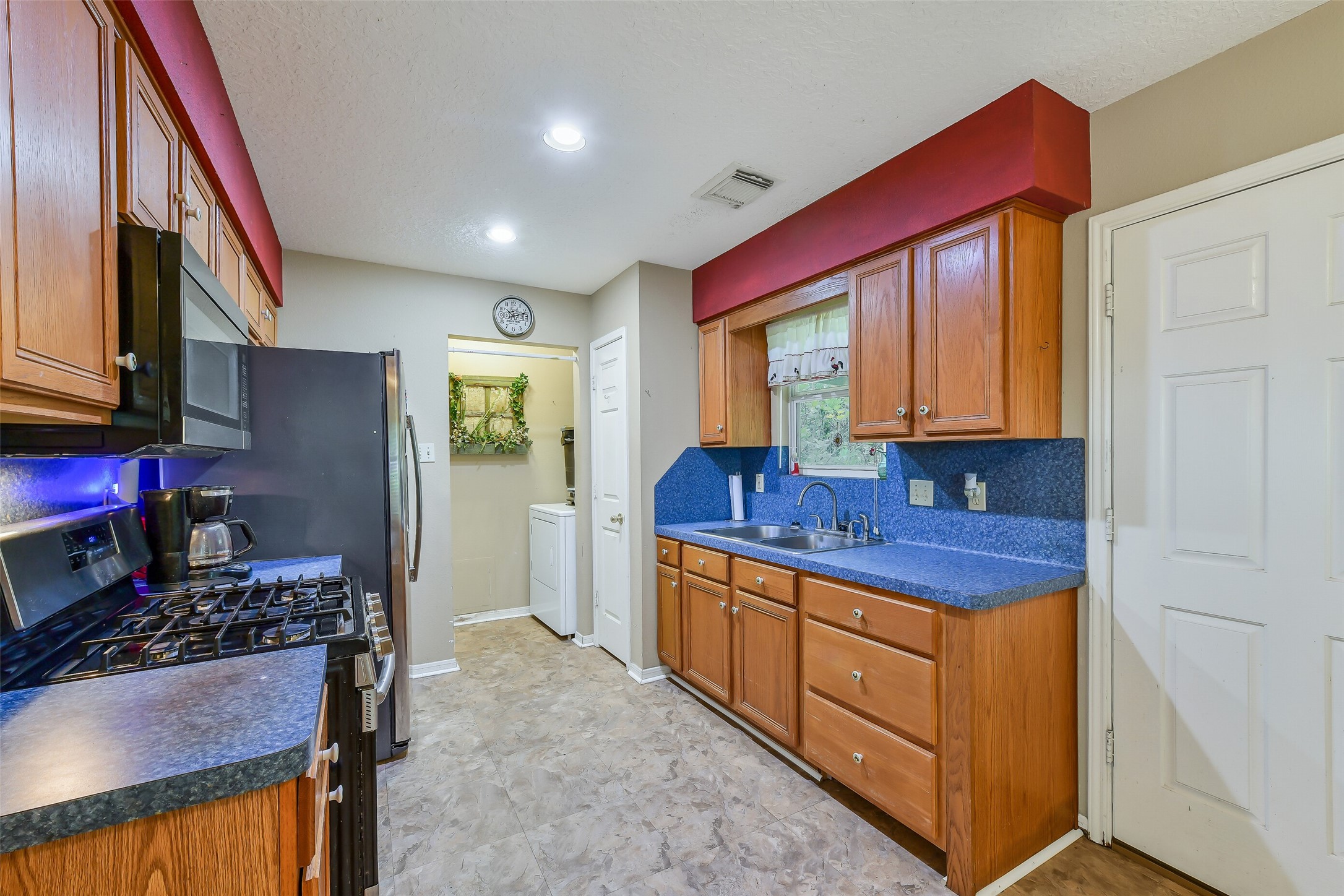 Wide galley style for accessibility.