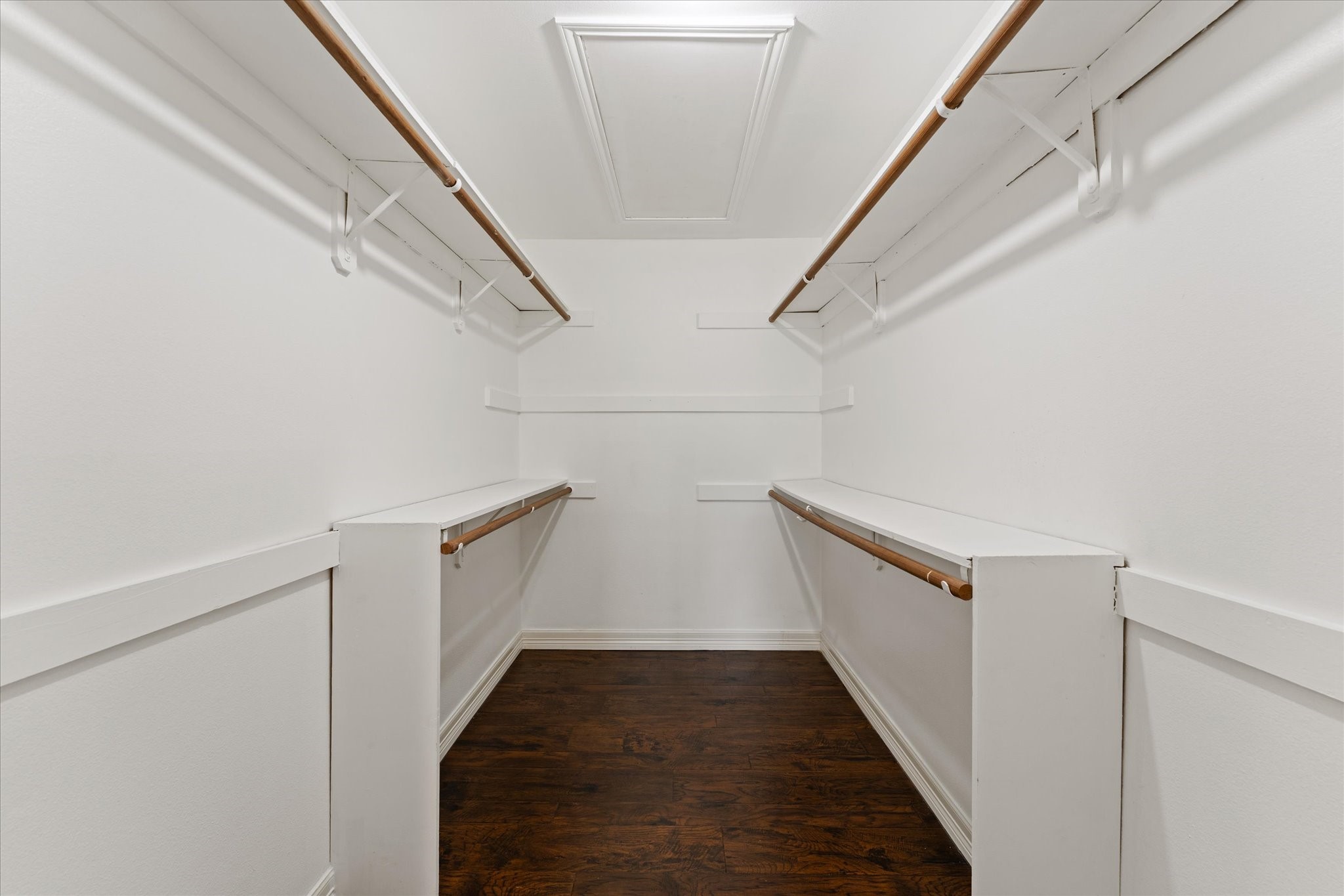 Large walk-in closet