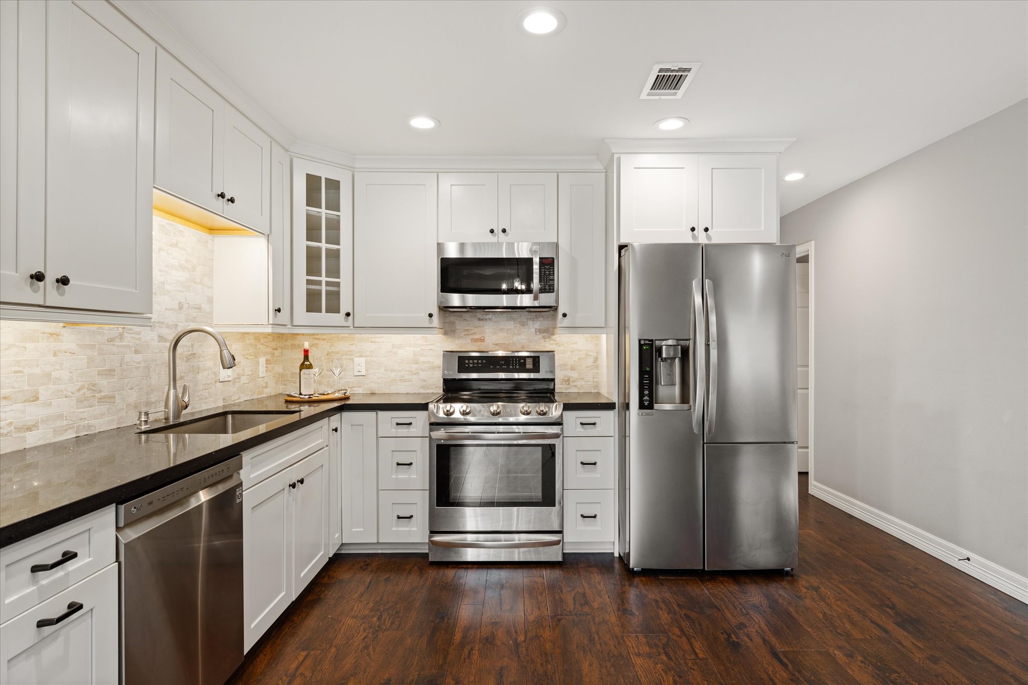 NEW shaker cabinets-NOT painted old cabinets