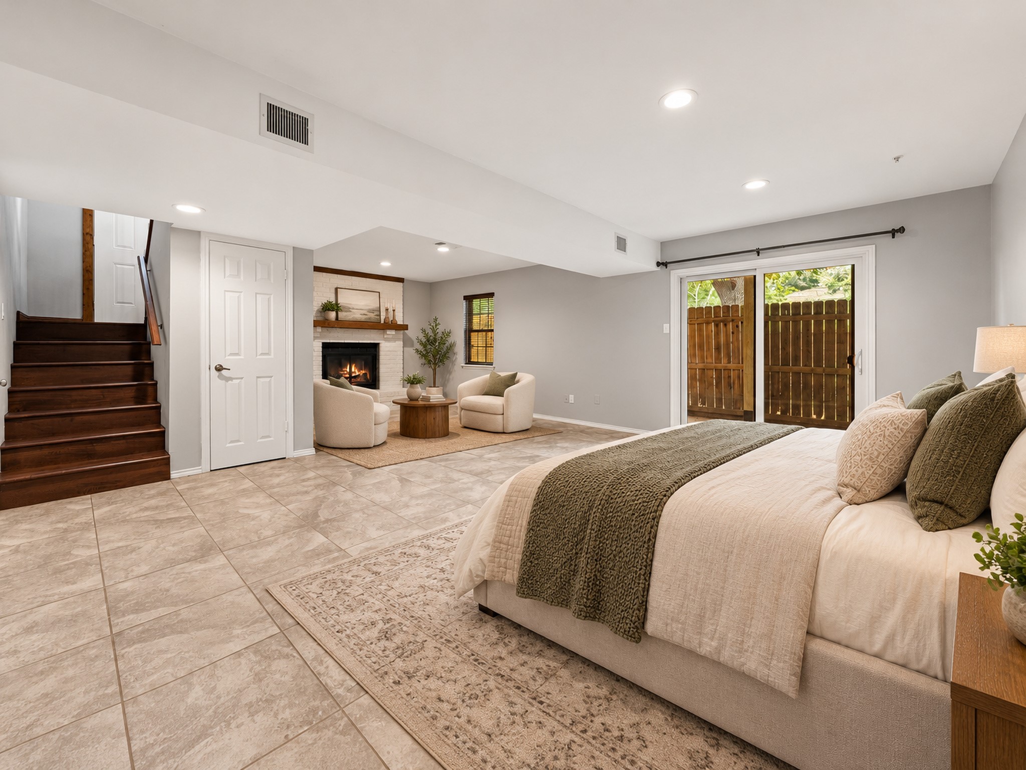 2nd or 3rd bedroom plus sitting area option - VS