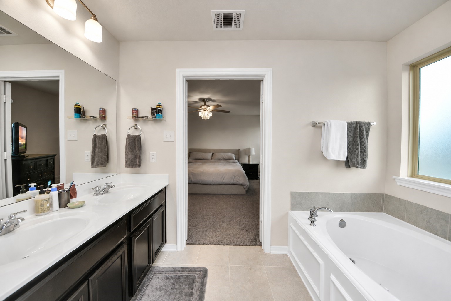 Primary ensuite bath.