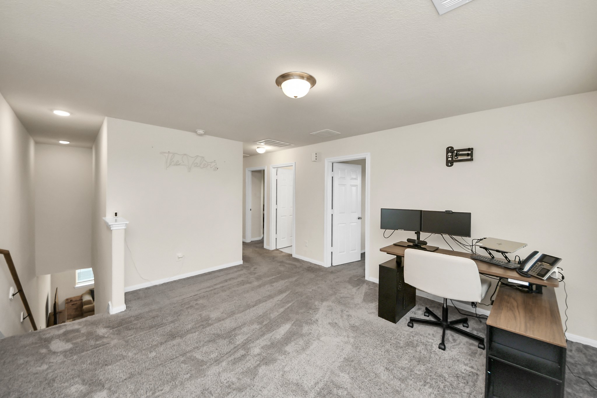 Game room, located upstairs.