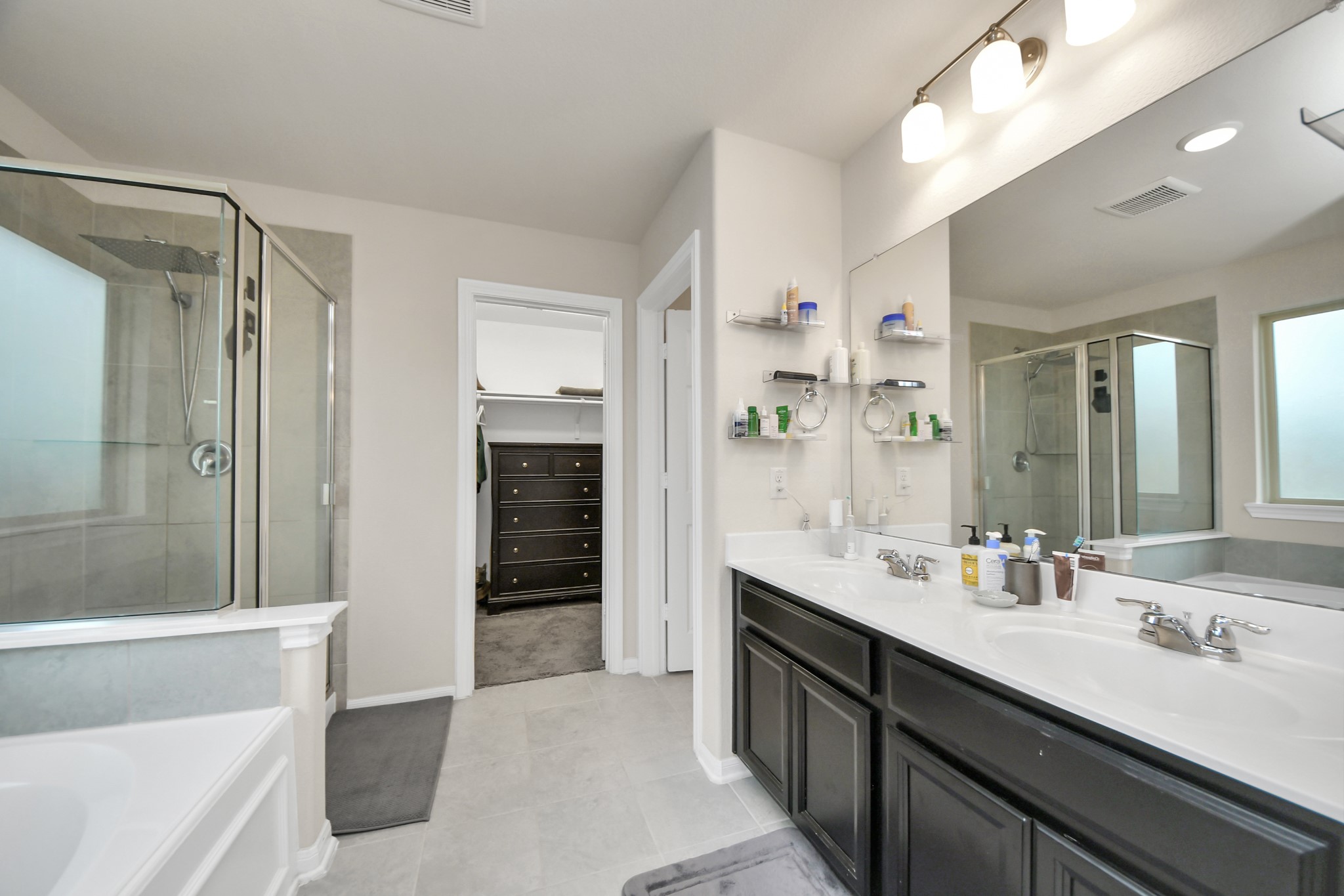 Primary ensuite bath.