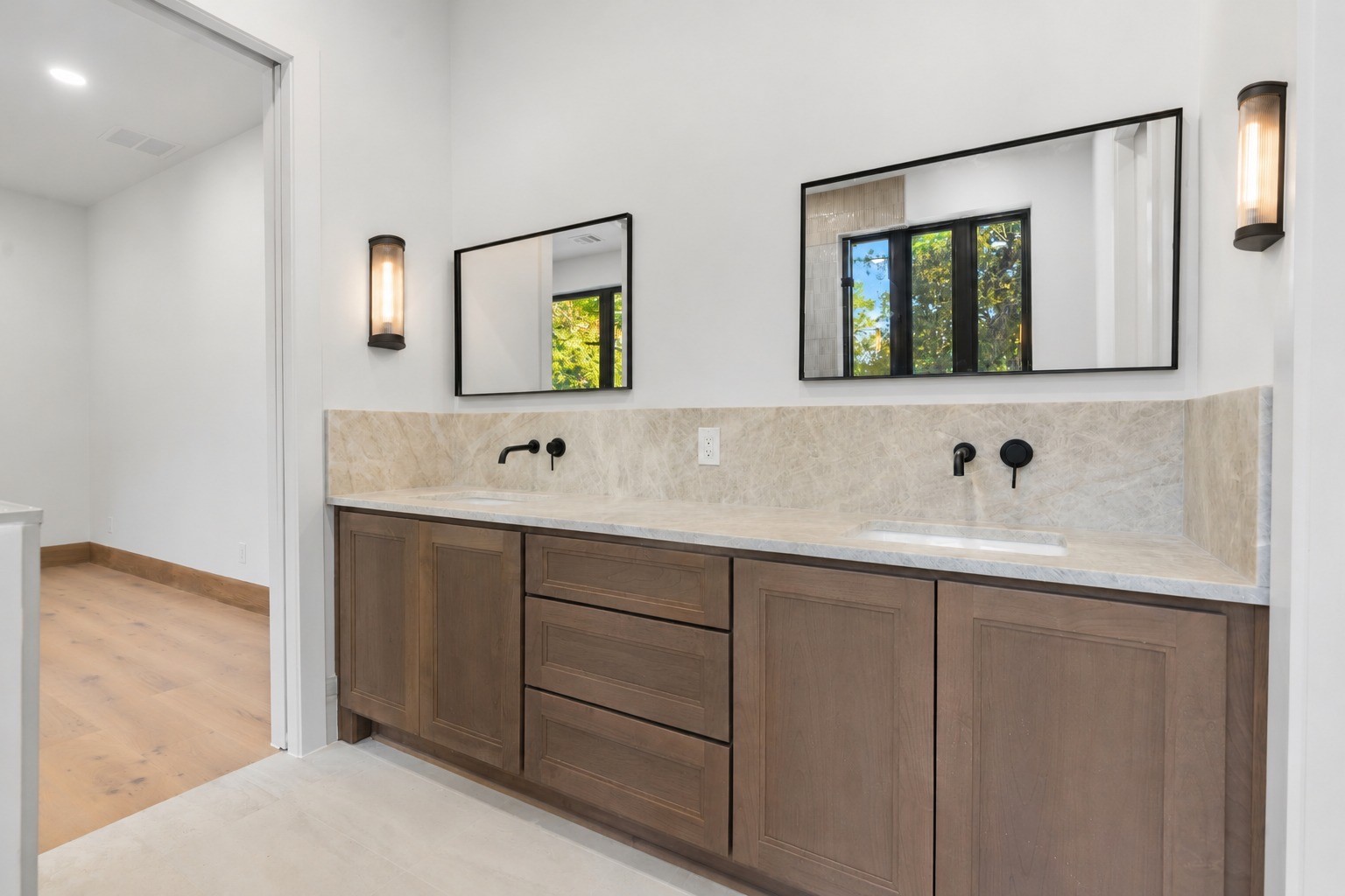 Secondary restroom