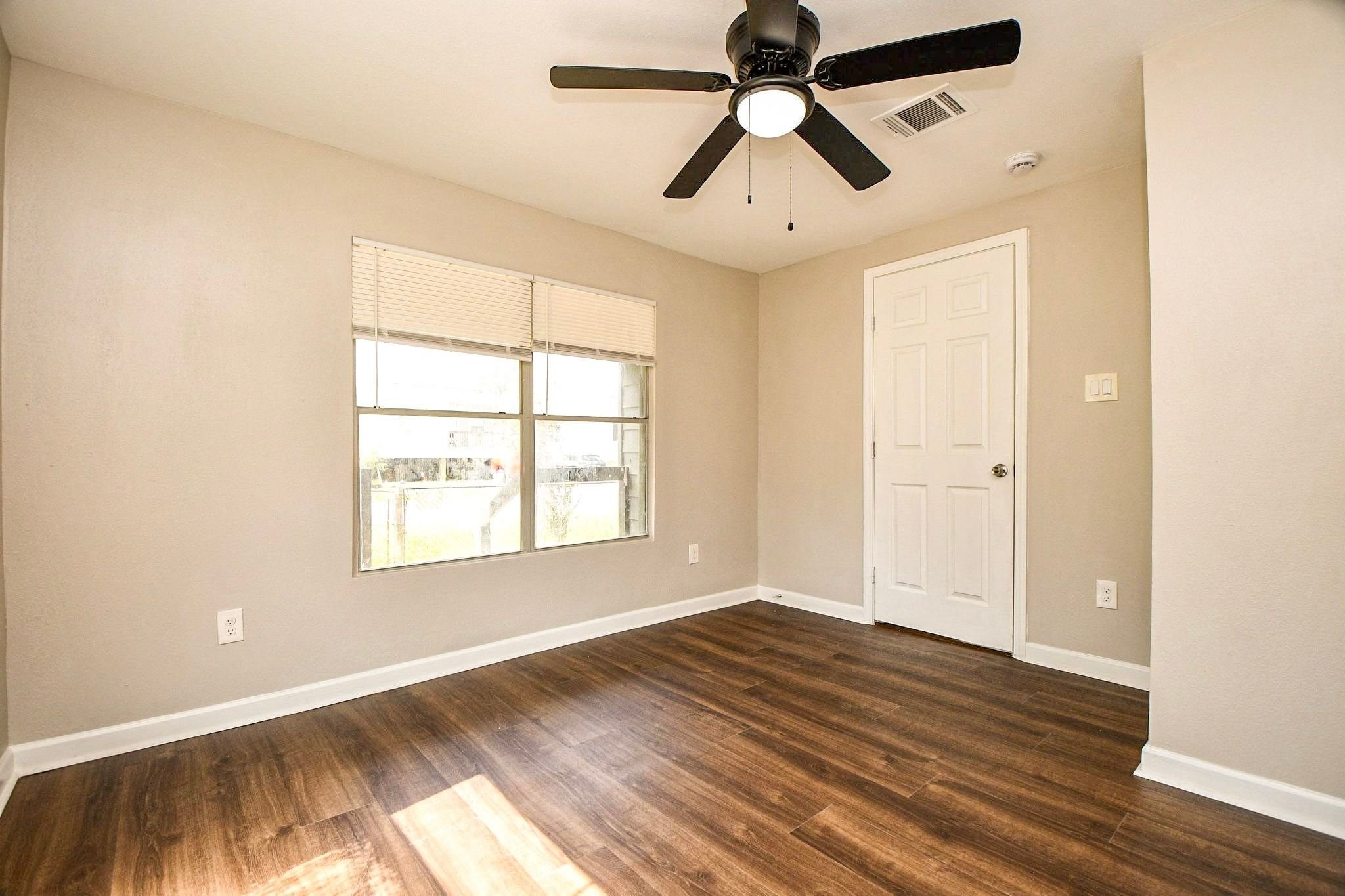 Bedroom with ample natural light!