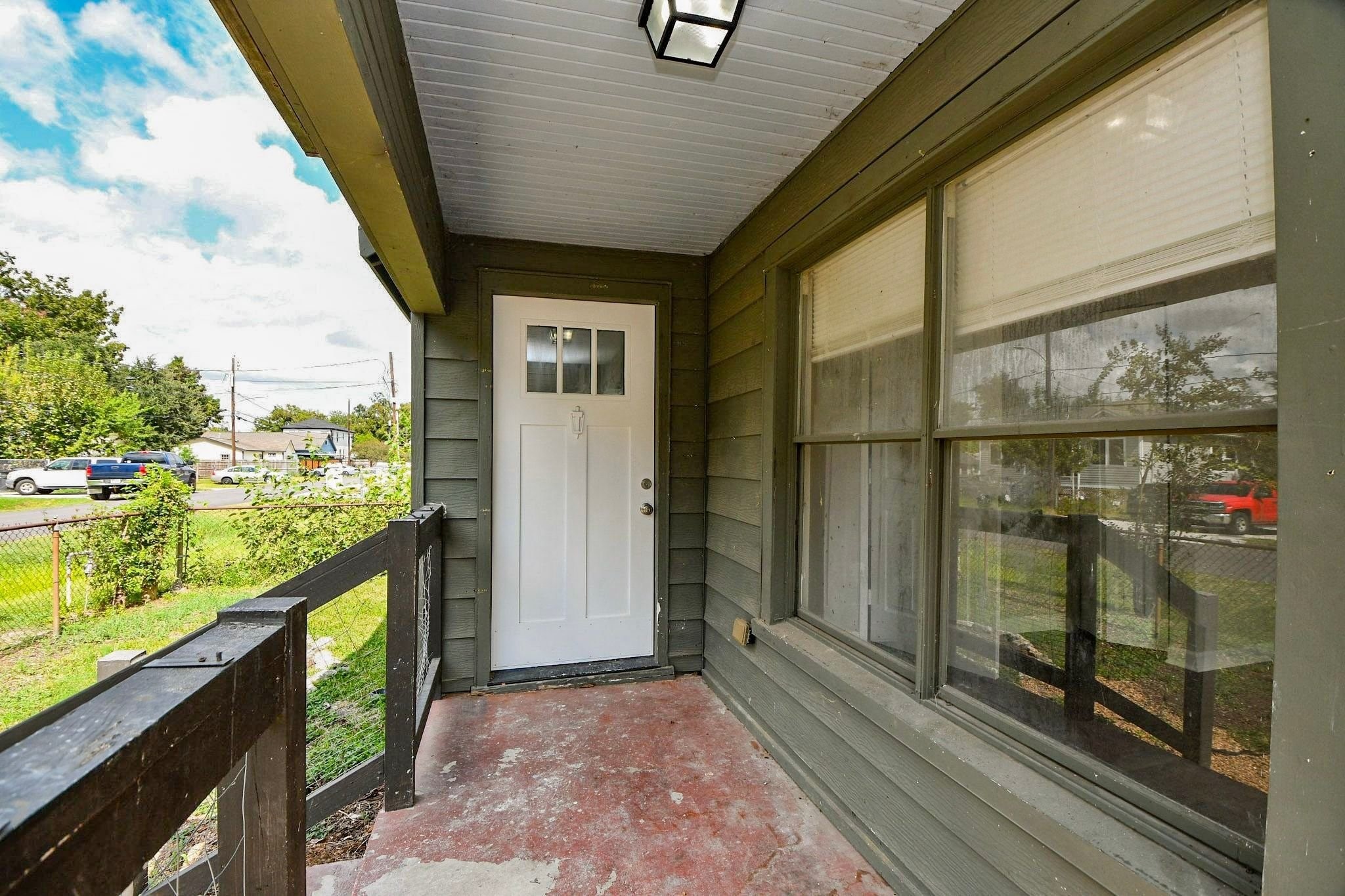 Enjoy a welcoming covered front porch, perfect for sipping your morning coffee or relaxing outdoors.