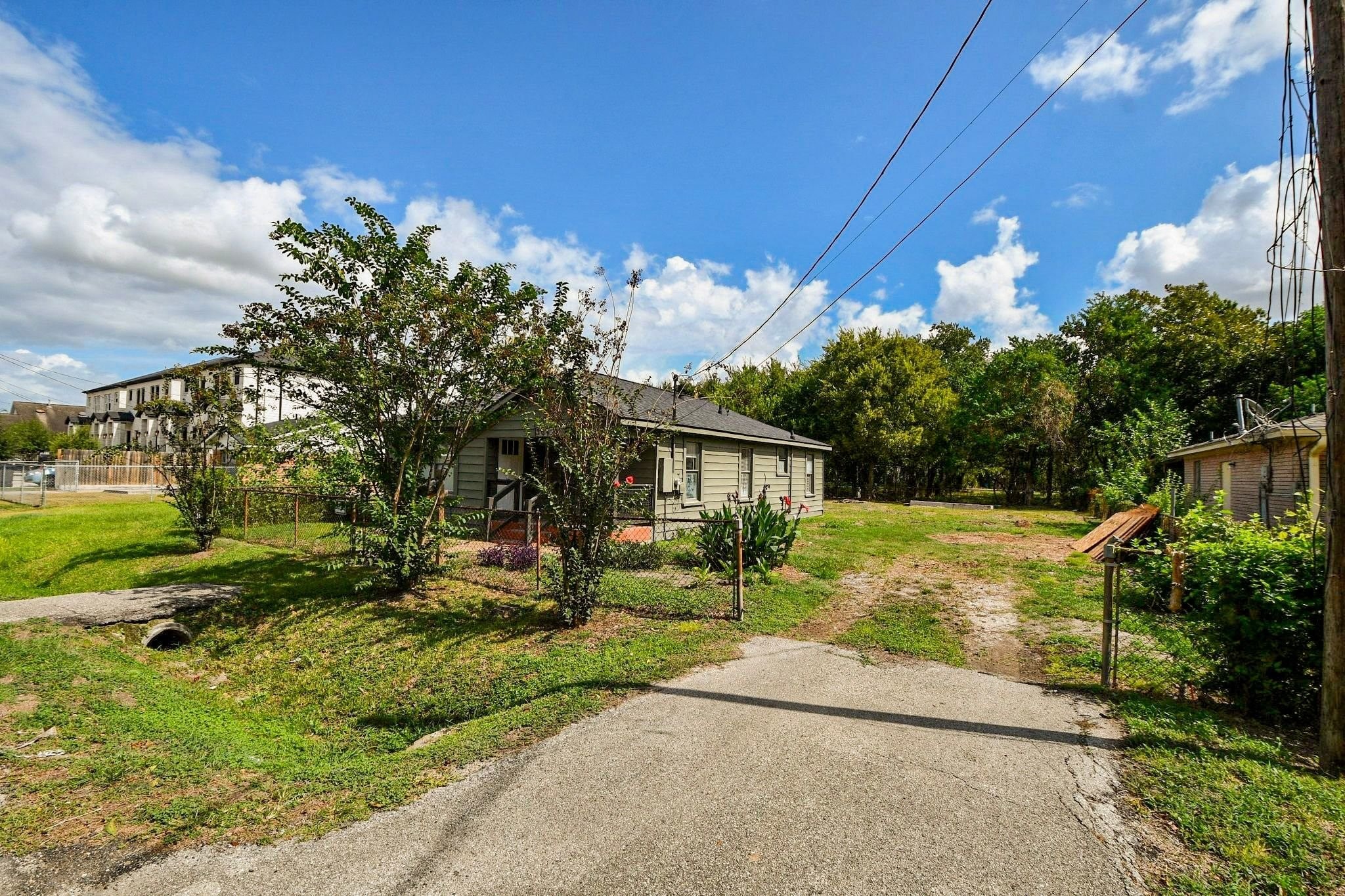 View from outside of the home.