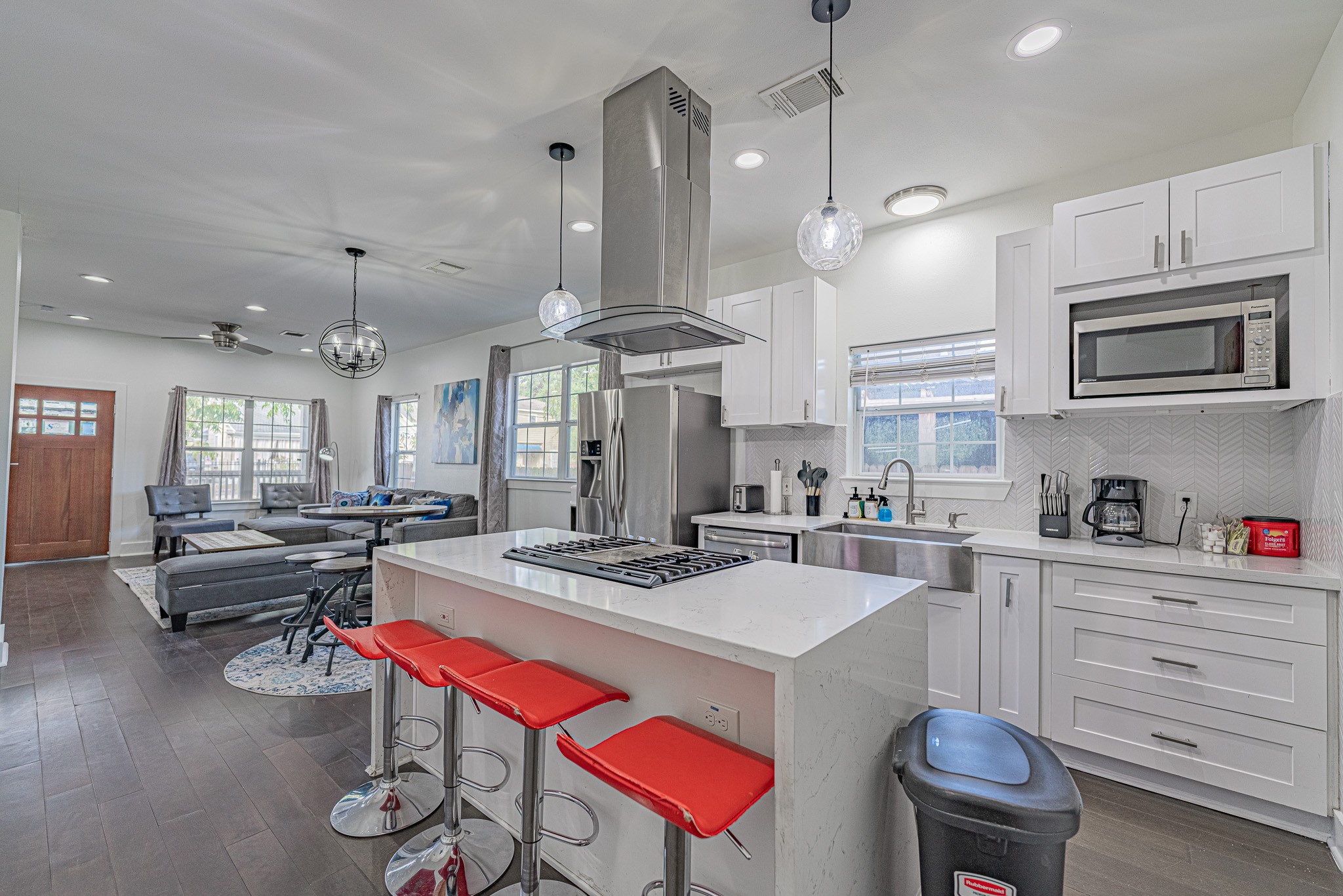 Kitchen island with breakfast bar Kitchen island with breakfast bar