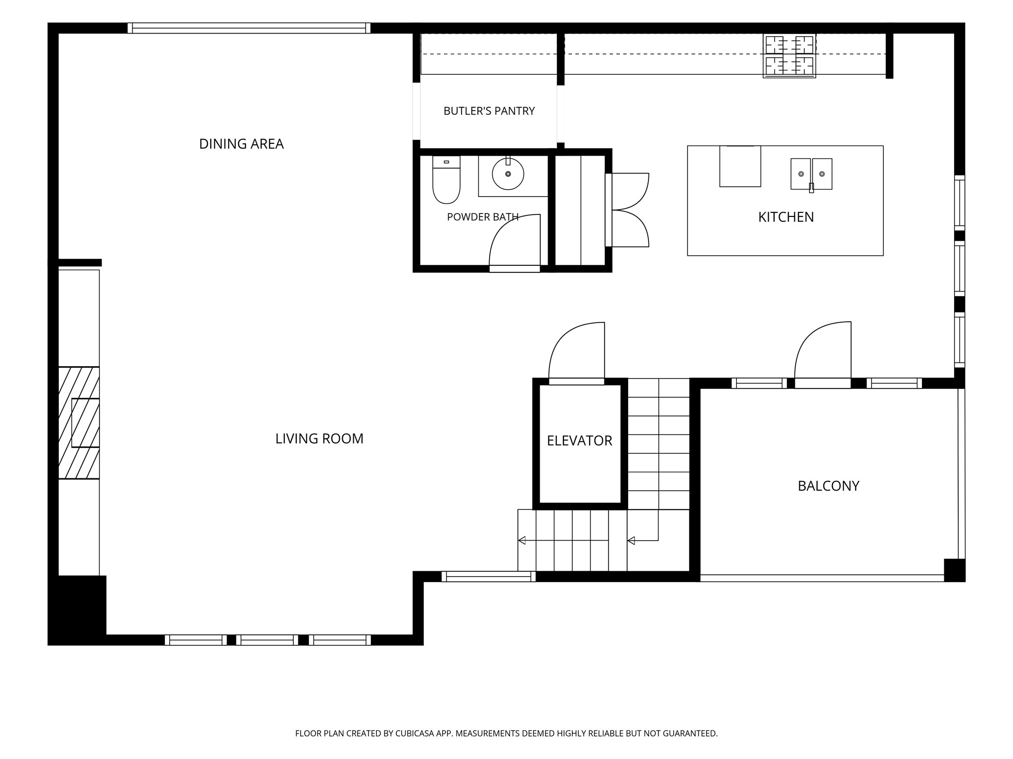 Second Floor Plan. Deemed to be accurate but not guaranteed.