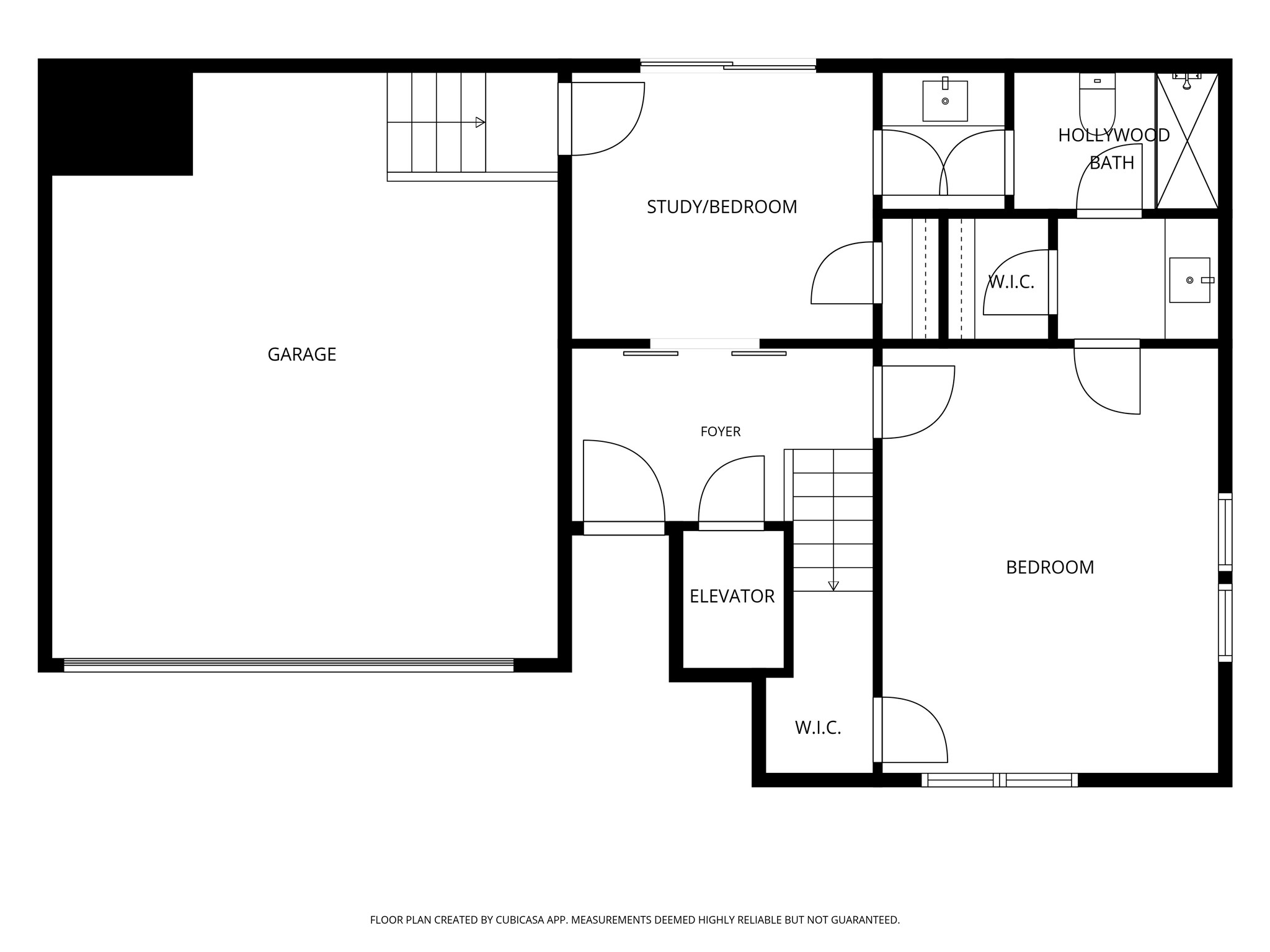 First Floor Plan. Deemed to be accurate but not guaranteed.