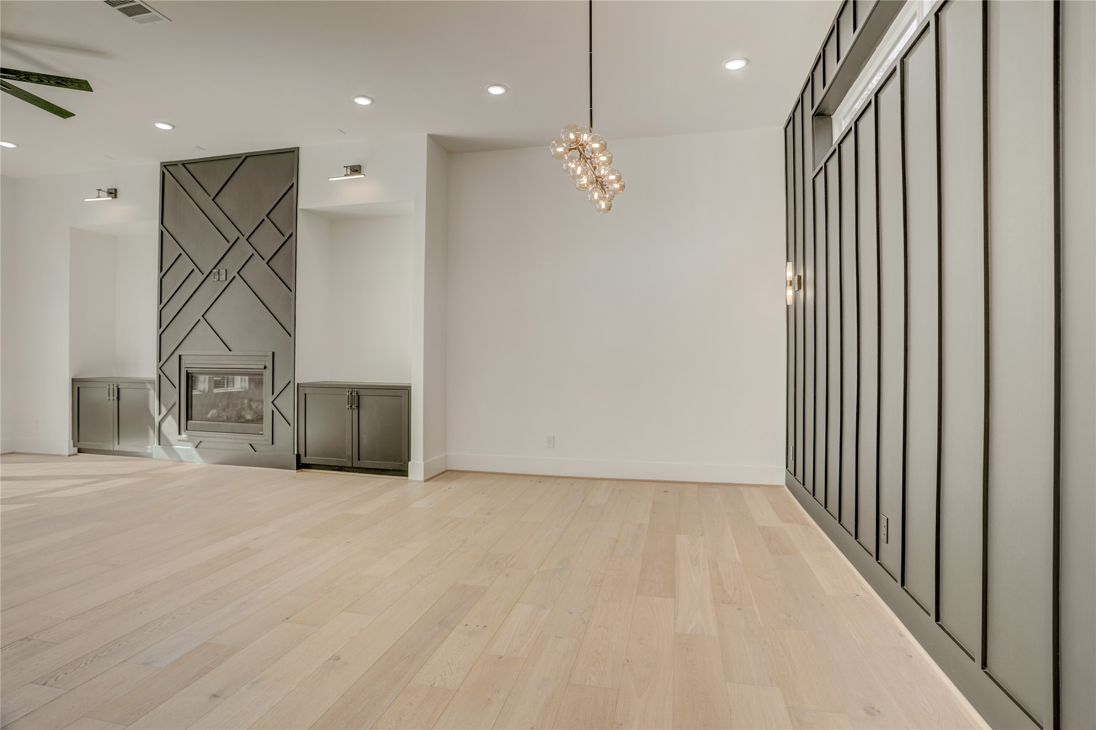 View of the dining room from the butler's pantry.