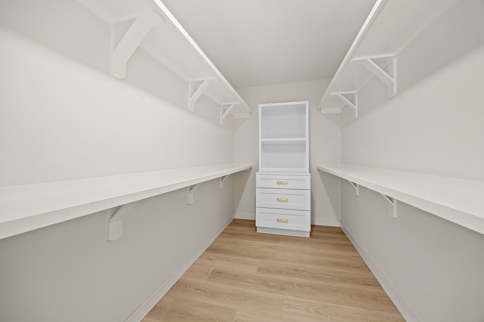 Primary closet