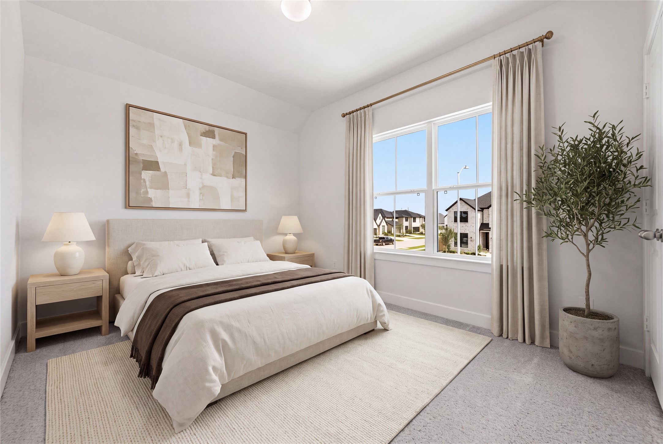 Virtually staged representative image; features, selections and colors may vary