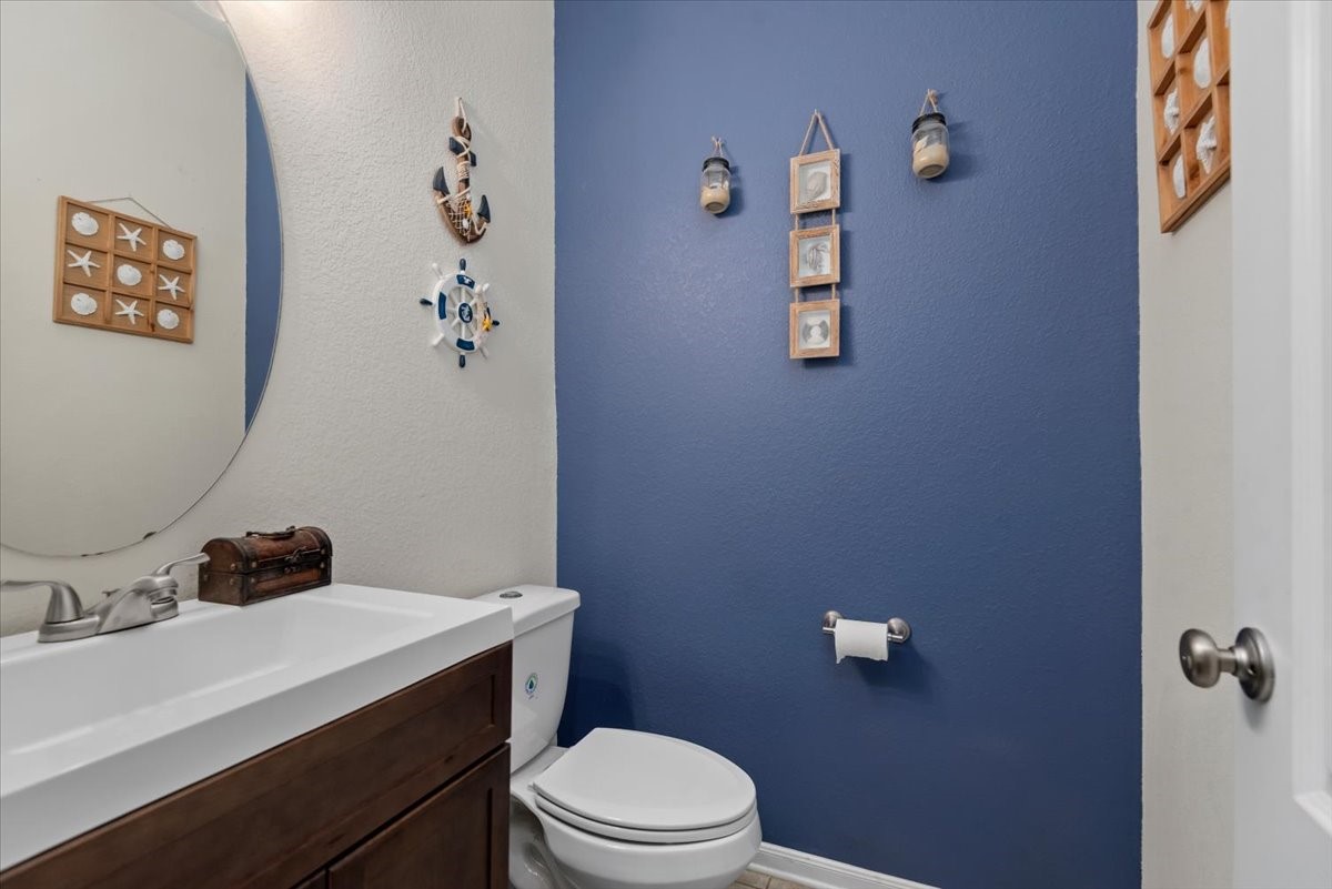 1/2 bath