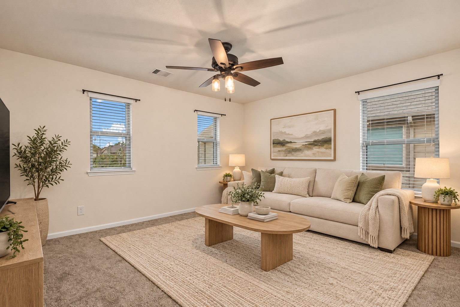 Virtually Staged loft