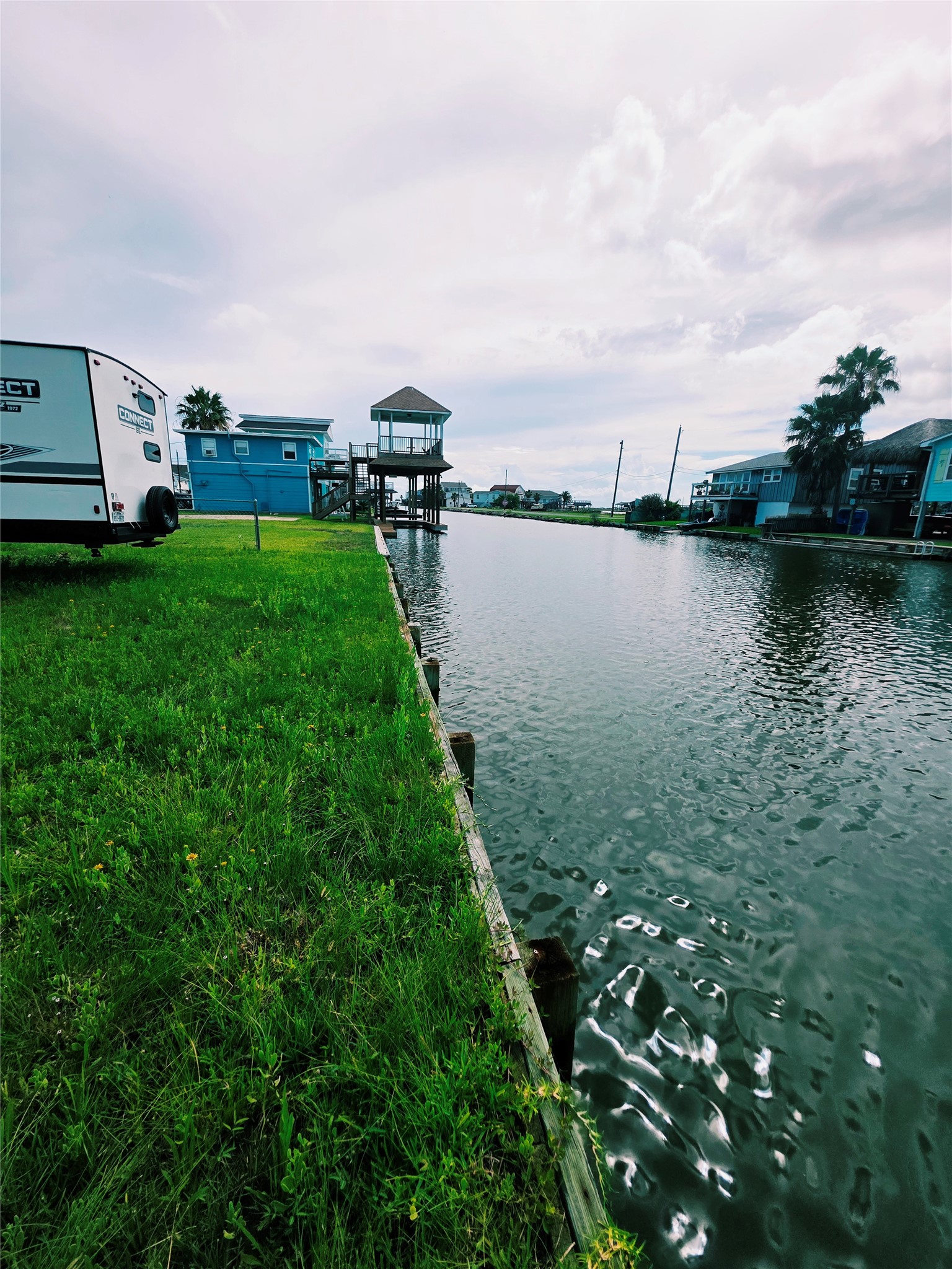 Beautiful canal views with plenty of room to create your own private waterfront paradise and outdoor entertaining space.