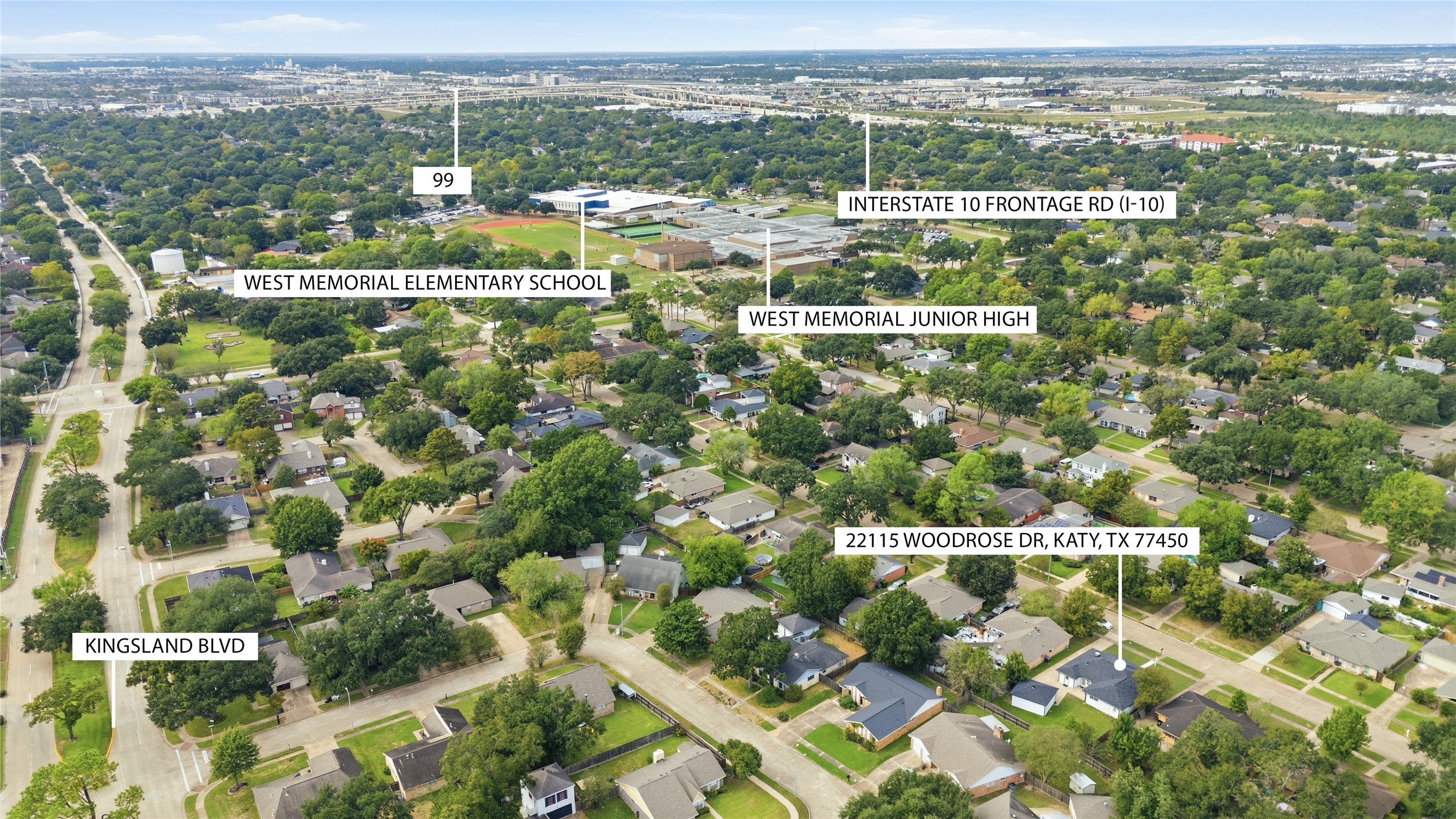 22115 Woodrose Drive, Katy, TX 77450