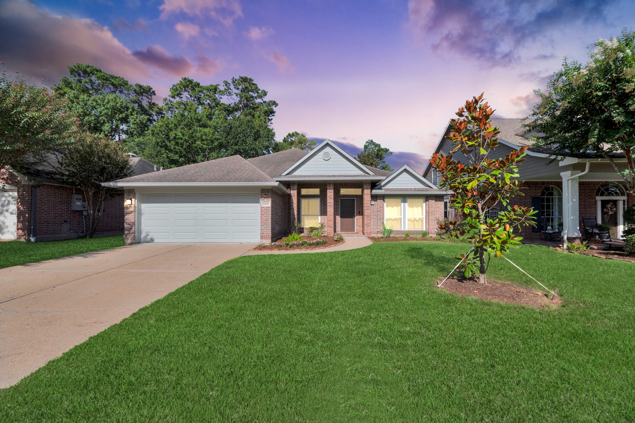 Welcome to 14143 Faulkey Gully! Dont stop looking now, the curb appeal is just the beginning! Freshly manicured entrance and a young magnolia to grow with you. Welcome to 14143 Faulkey Gully! Dont stop looking now, the curb appeal is just the beginning! Freshly manicured entrance and a young magnolia to grow with you.