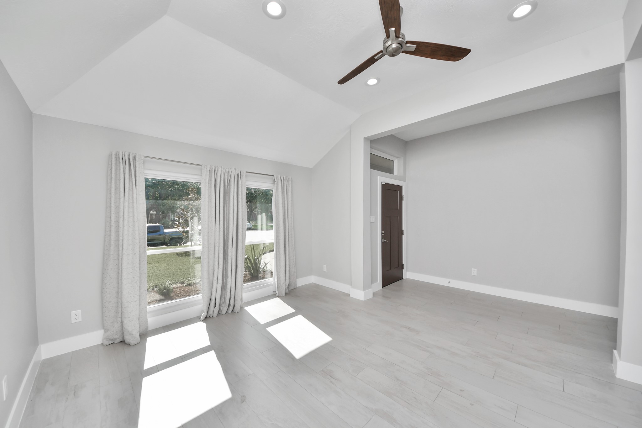 Formal living/seating area in the front of the home