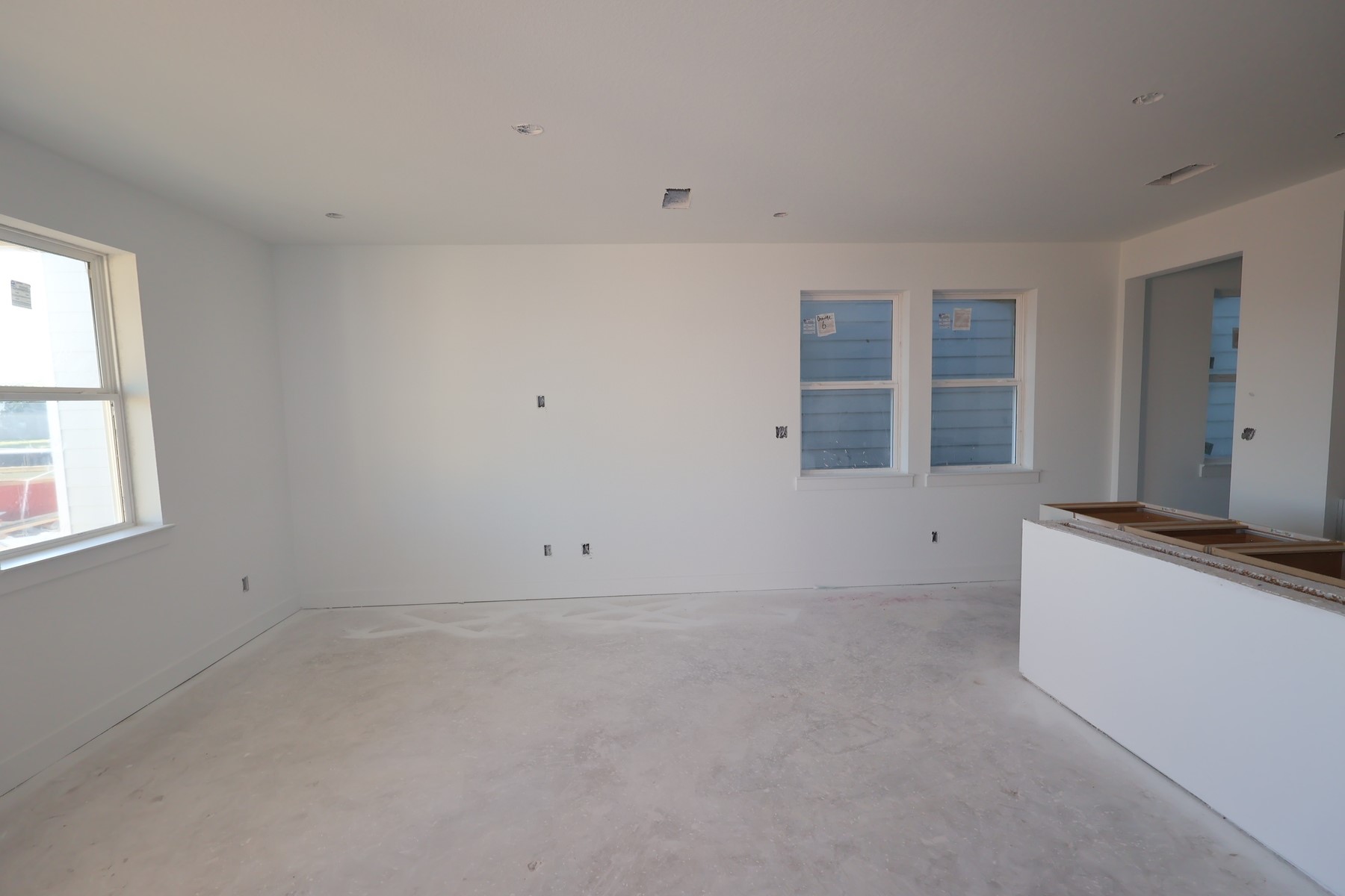 Great room - still under construction!