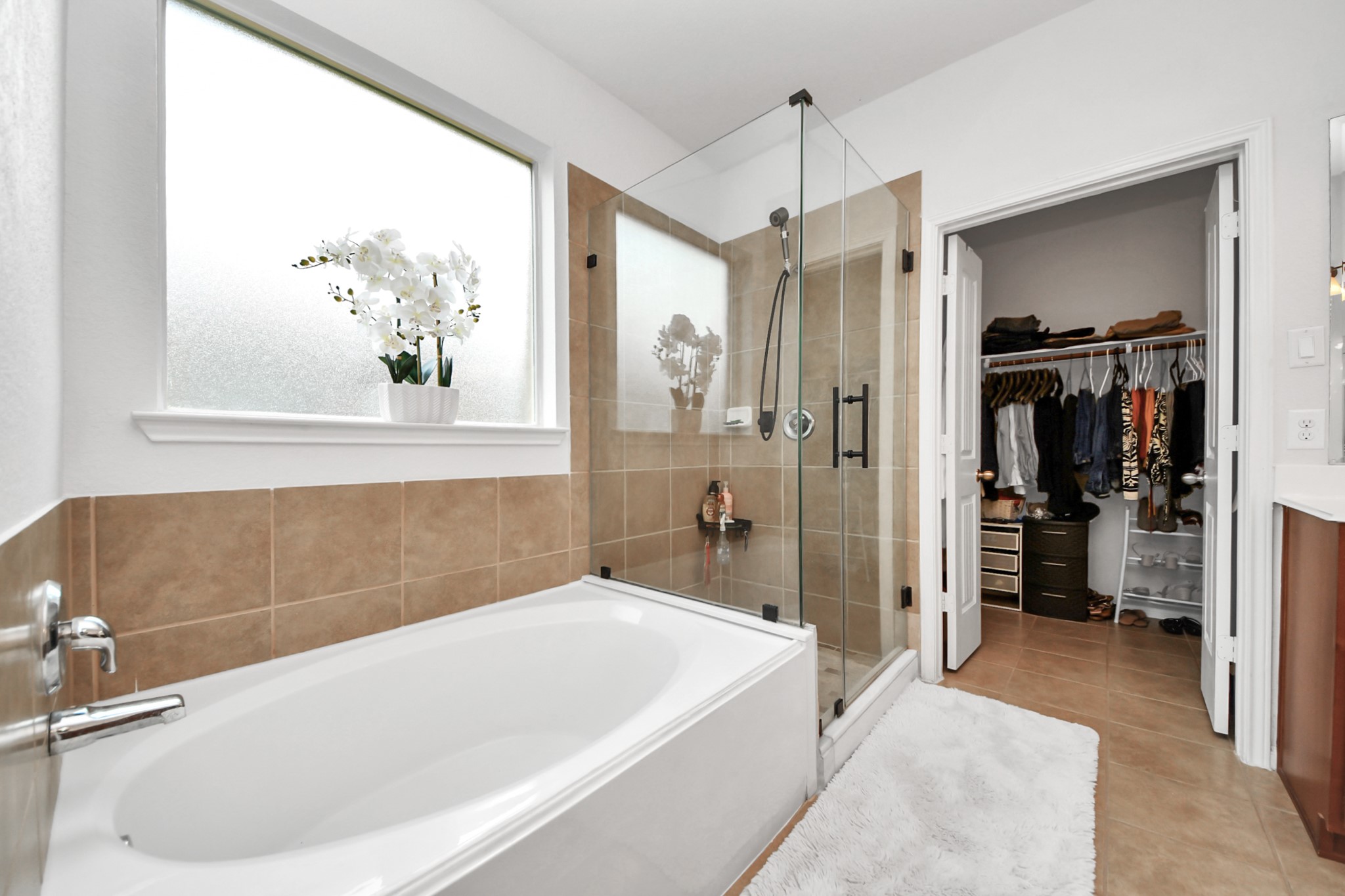 tub and separate tower