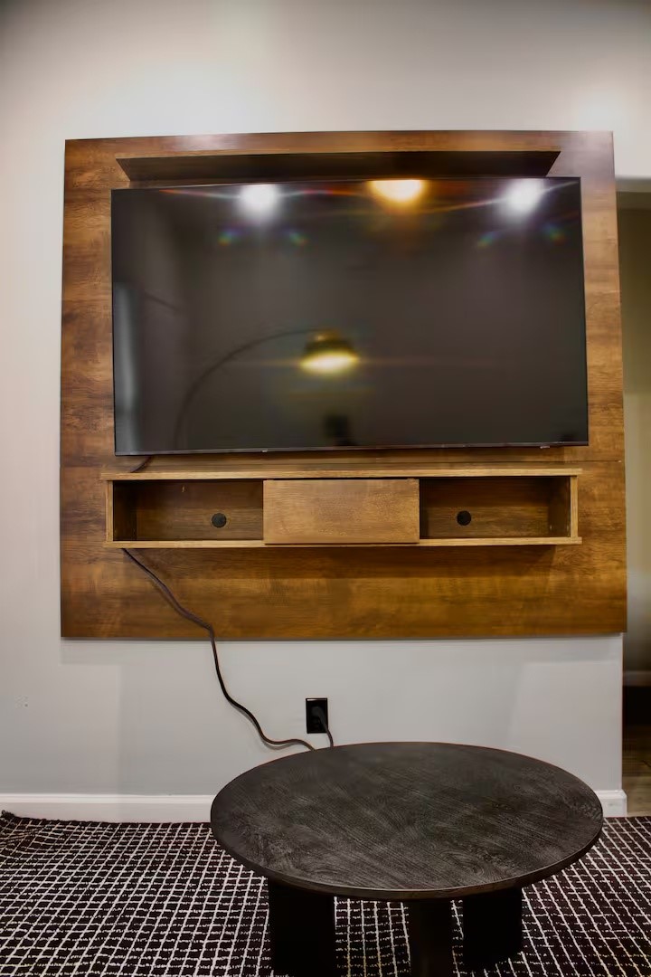 Living room media wall Living room media wall