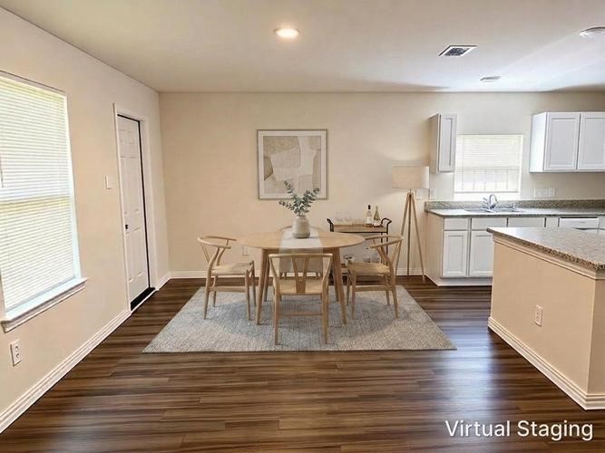 Staged Dining Room