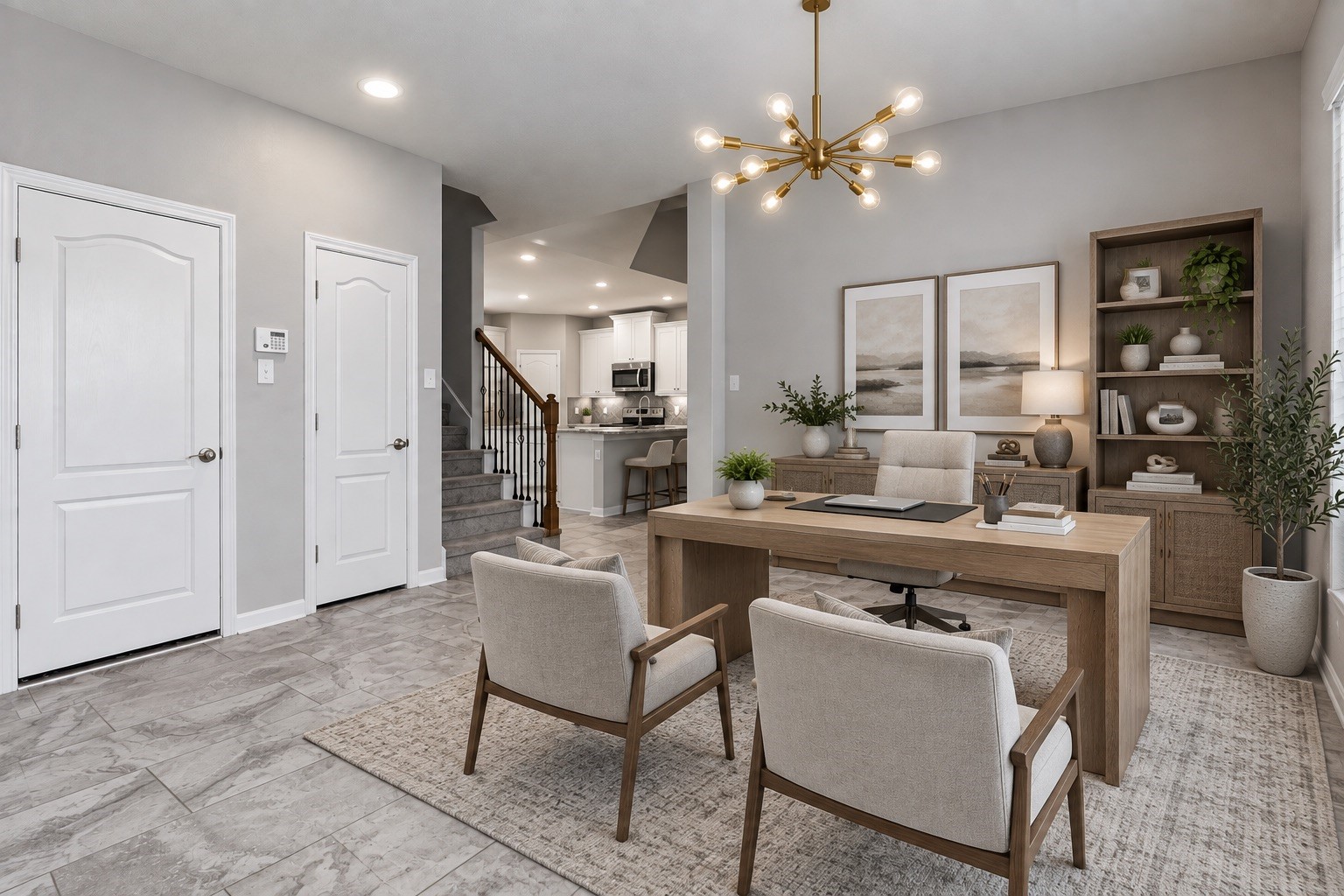 flex room - perfect for a dining or home office
