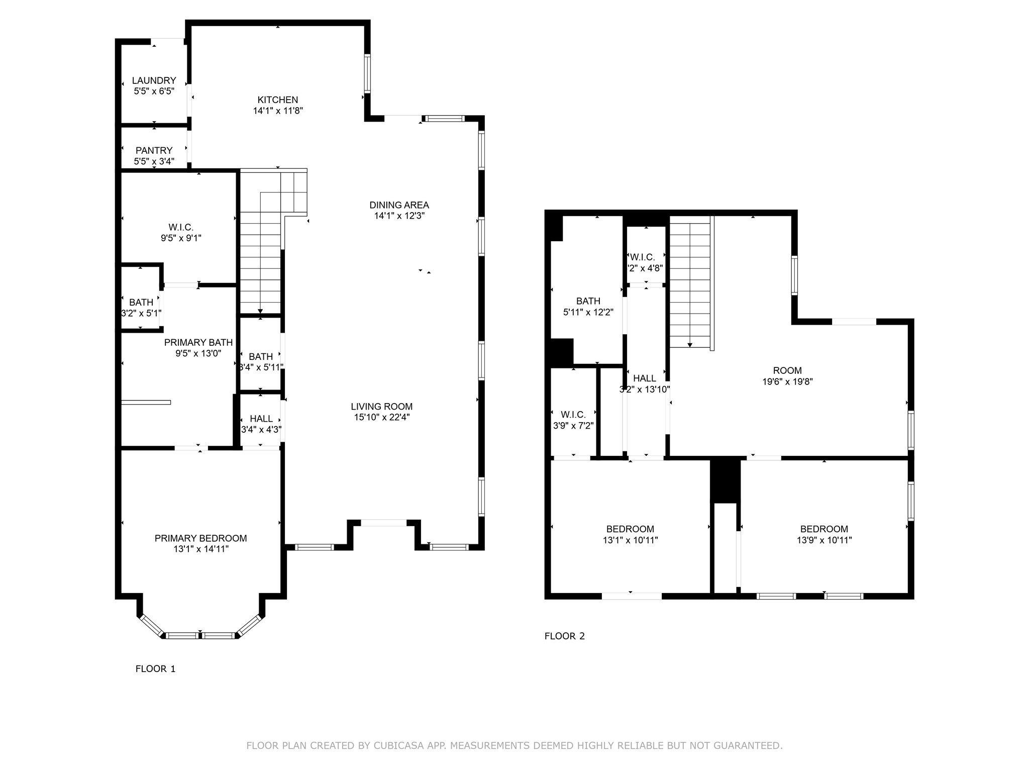 Townhome floorplan