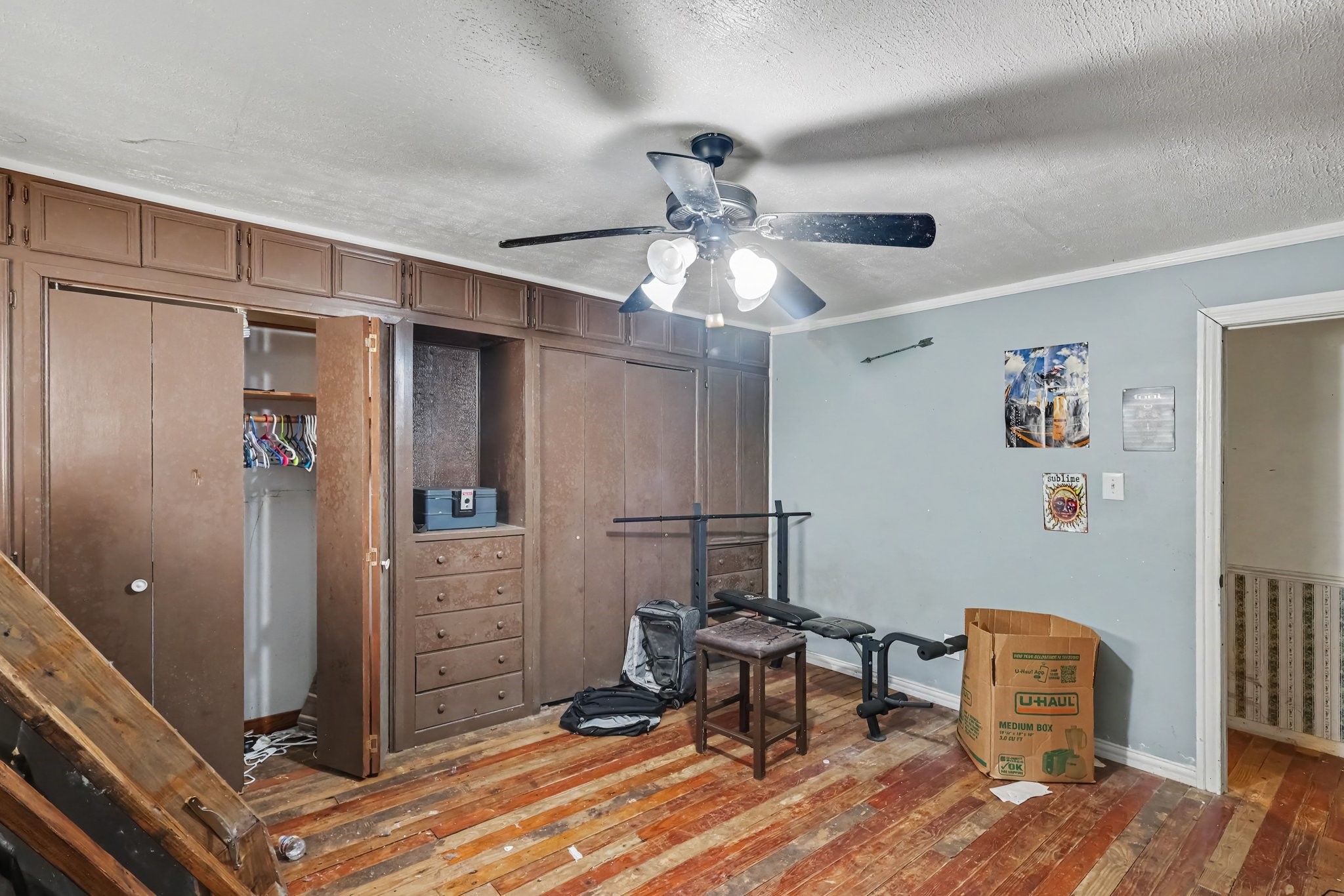 Bedroom 3 Features build in closets-access to shared bathroom with bedroom 2