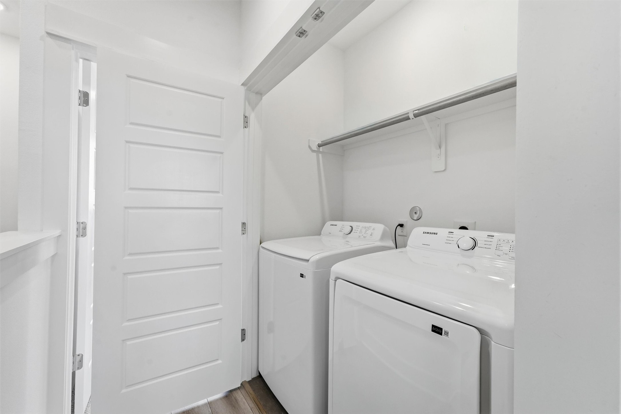 Washer and dryer included!