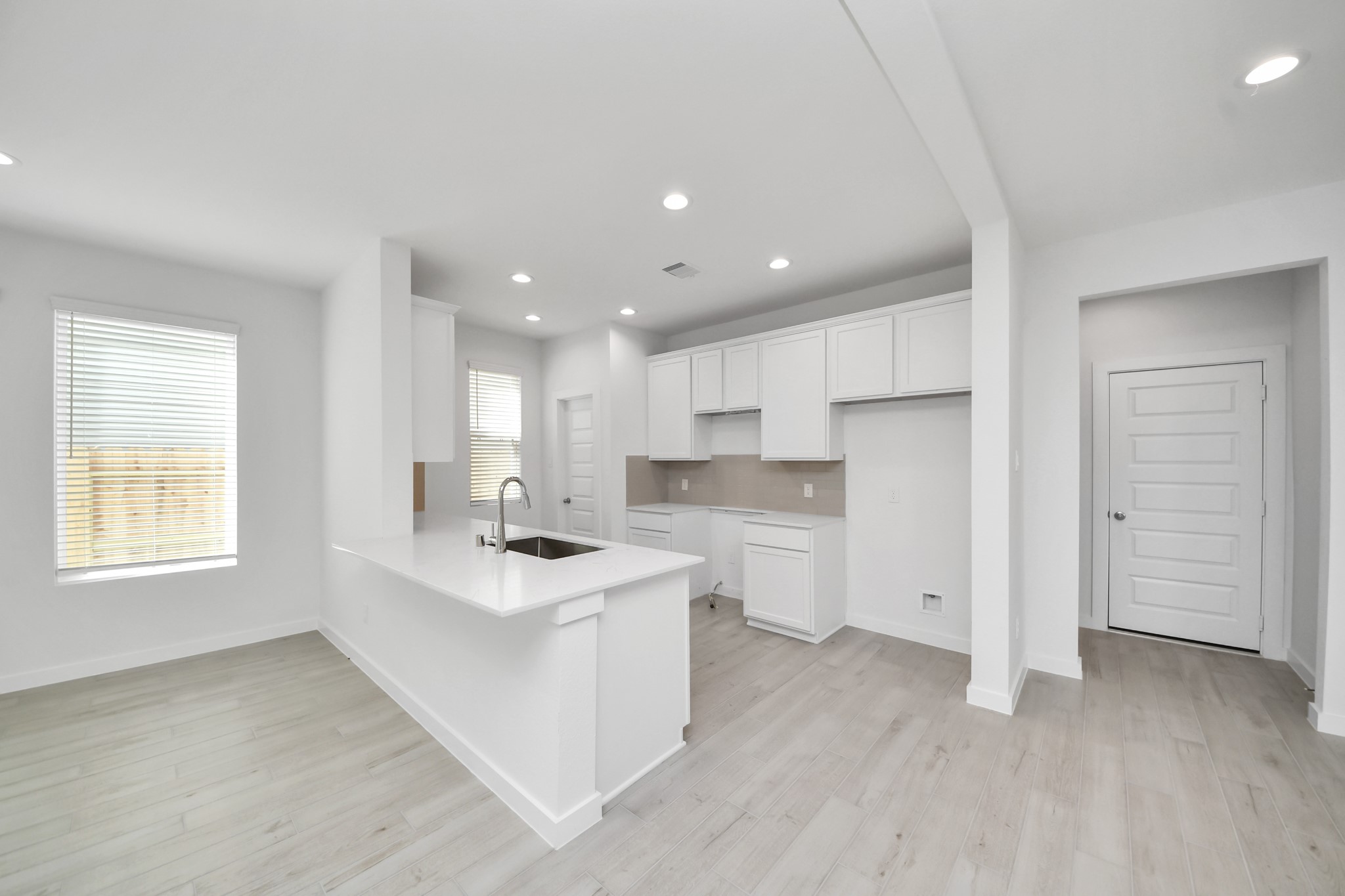 This generously spacious kitchen is a dream realized! Sample photo of completed home with similar floor plan. Actual colors and selections may vary.