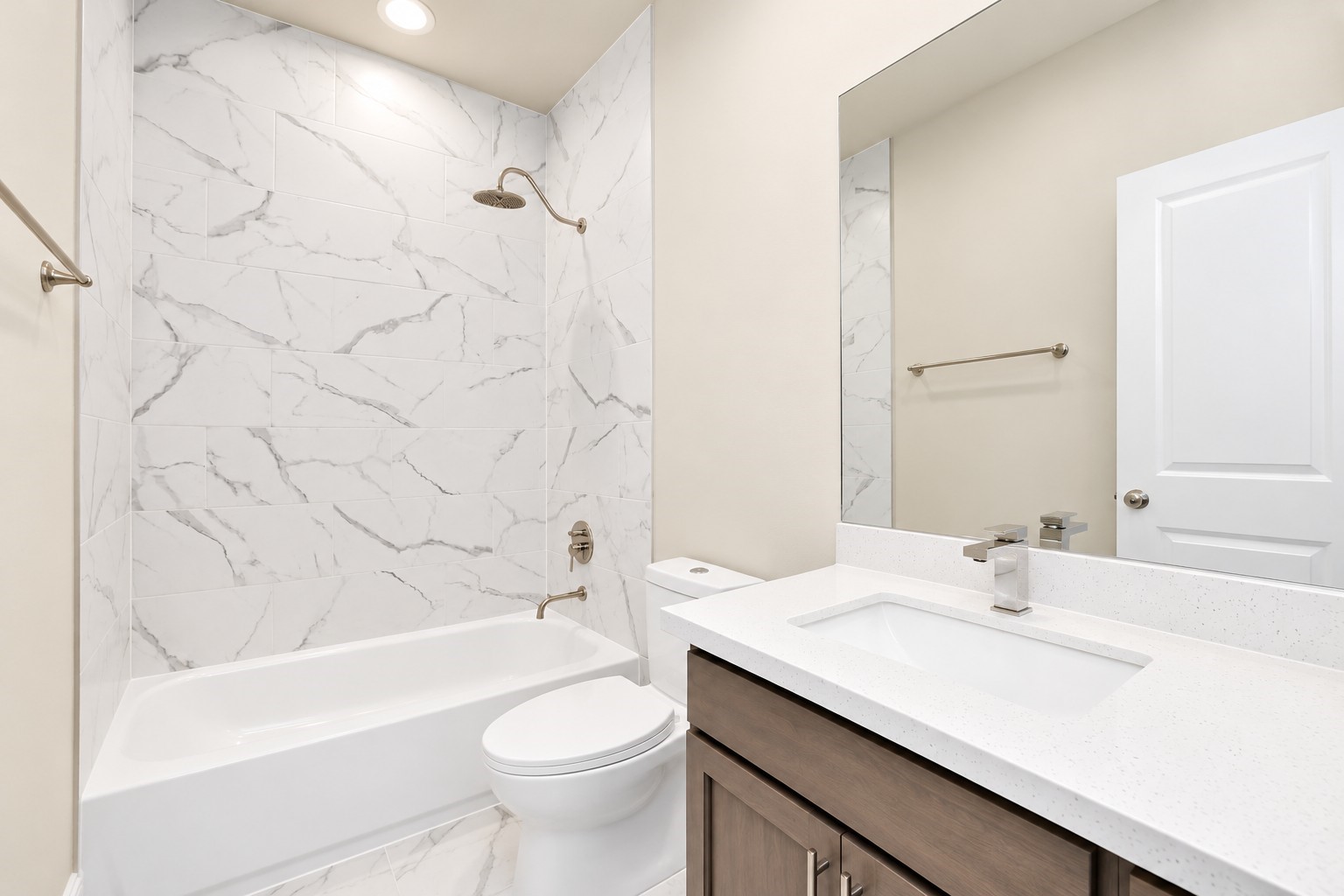 Hall bath