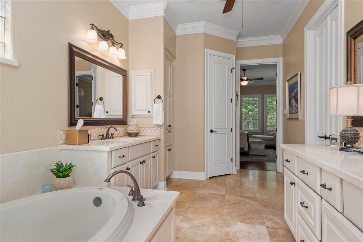 Primary bathroom.