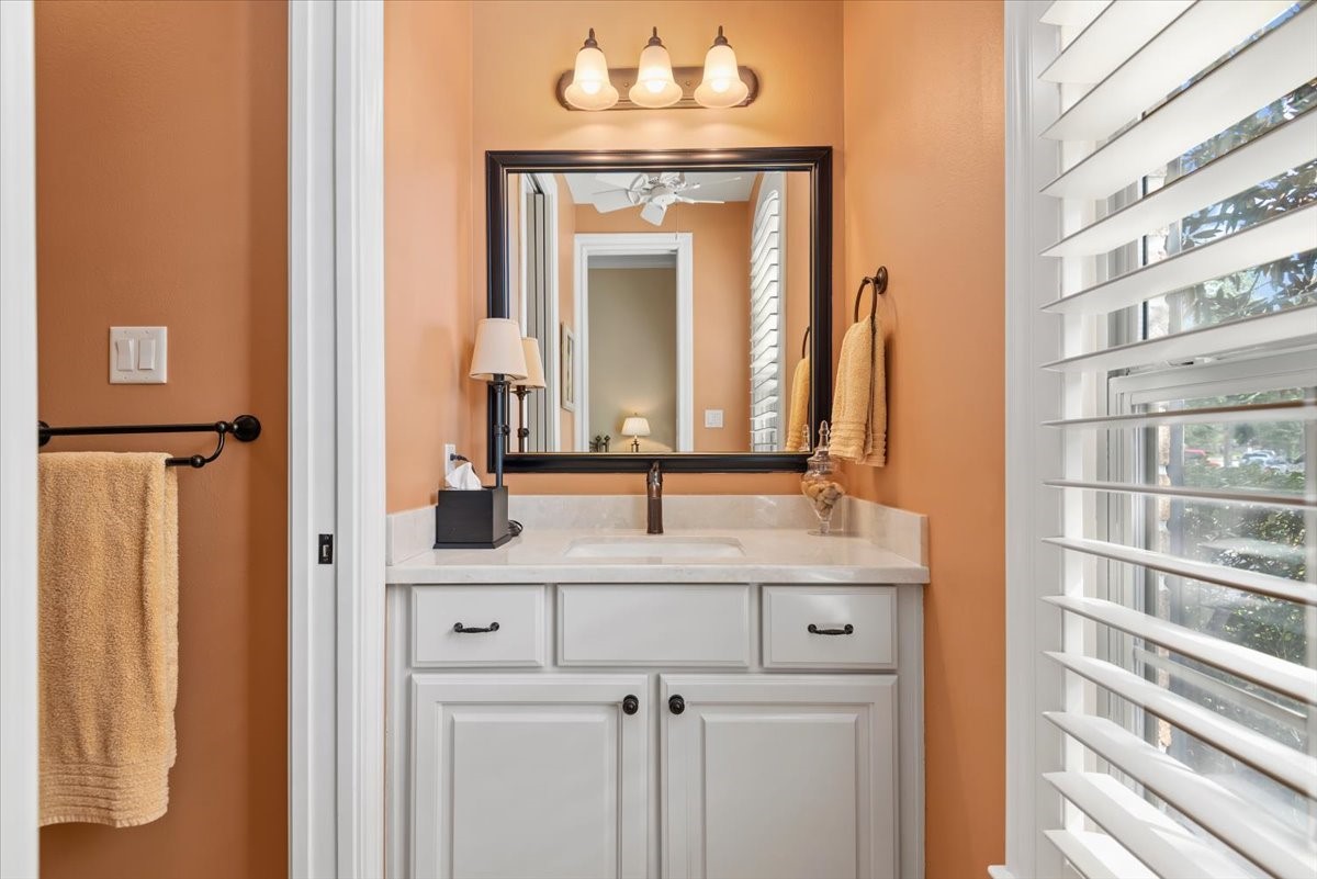 private sink/vanity for bedroom #2.