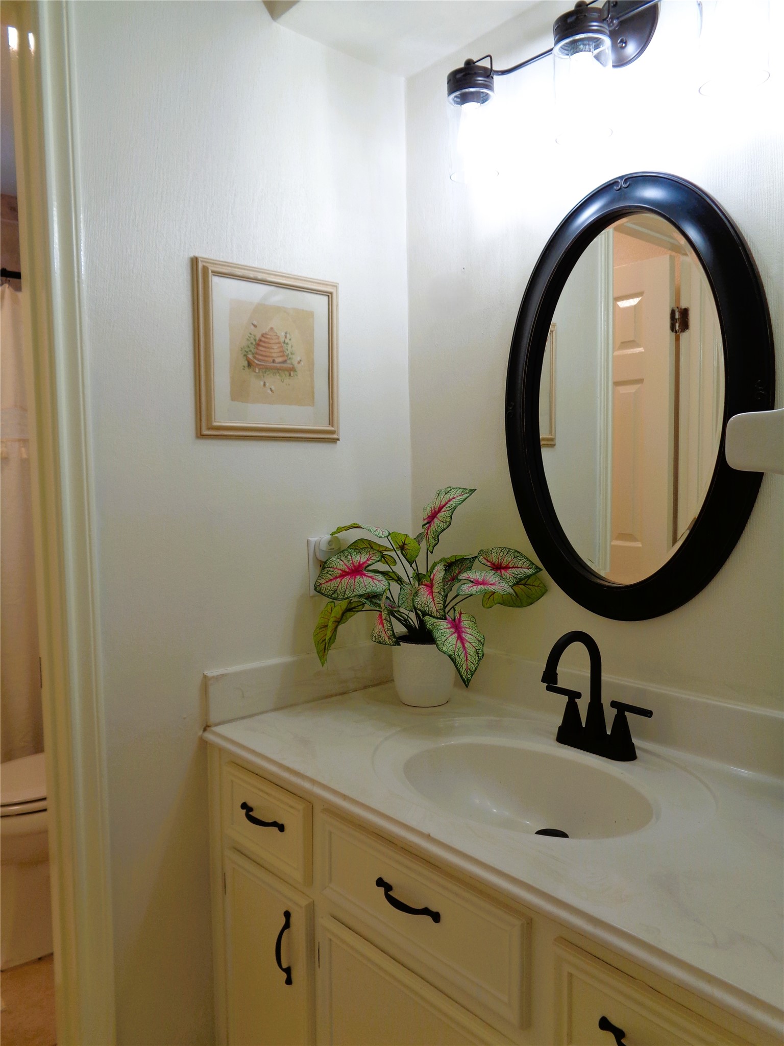 Hall bath