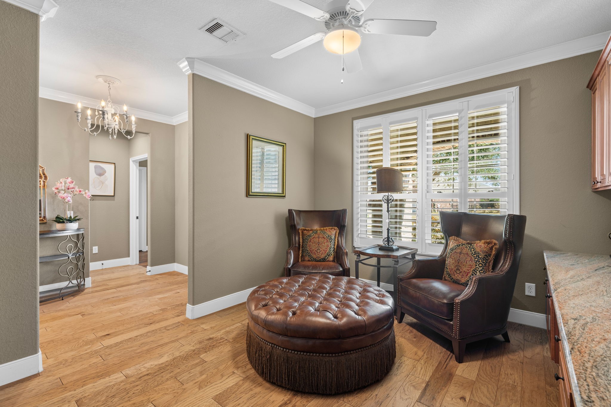 The study provides a space to immerse yourself in your favorite books, engage in creative pursuits, or simply find solace and focus.