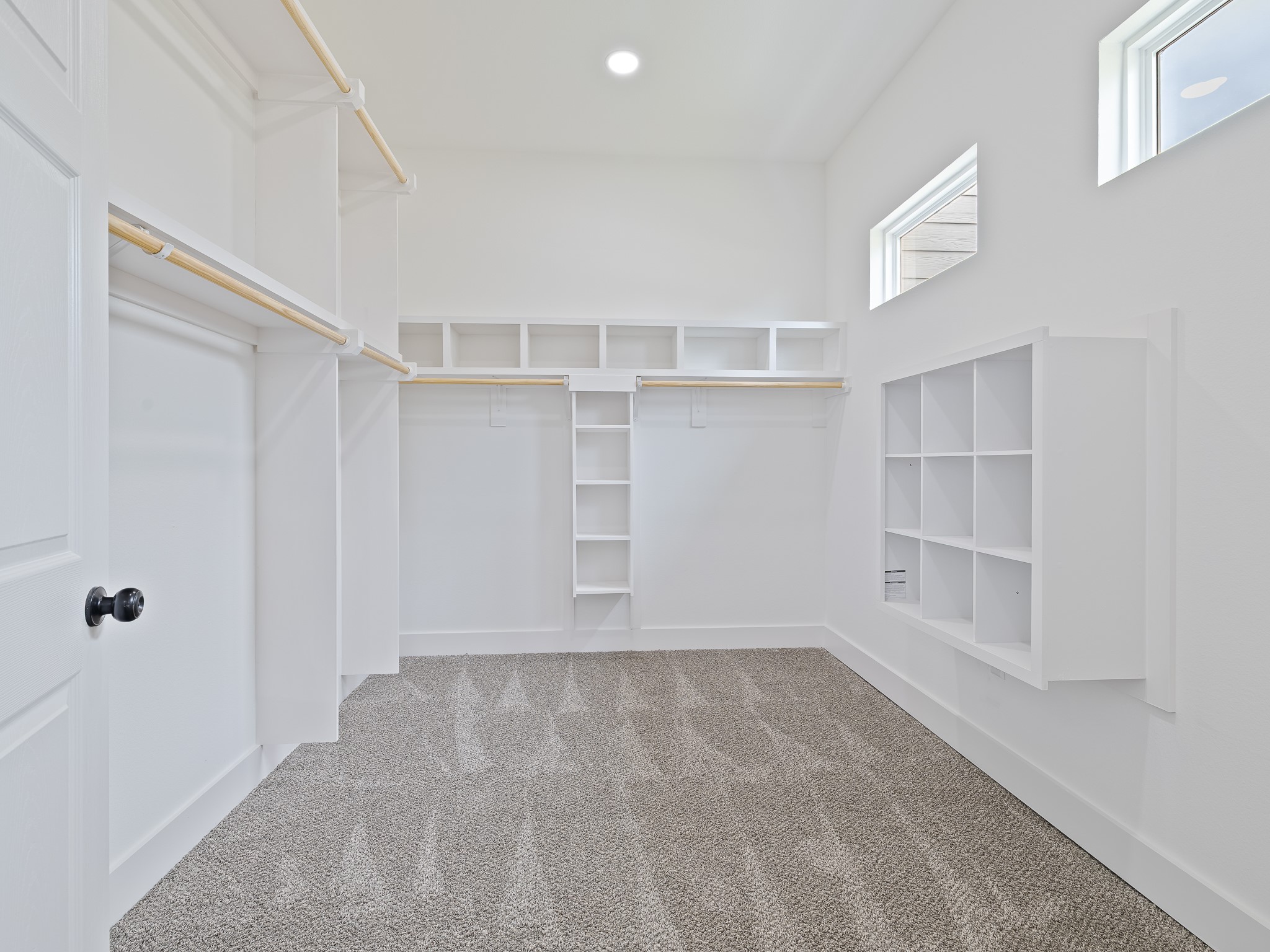 One of two massive primary closets