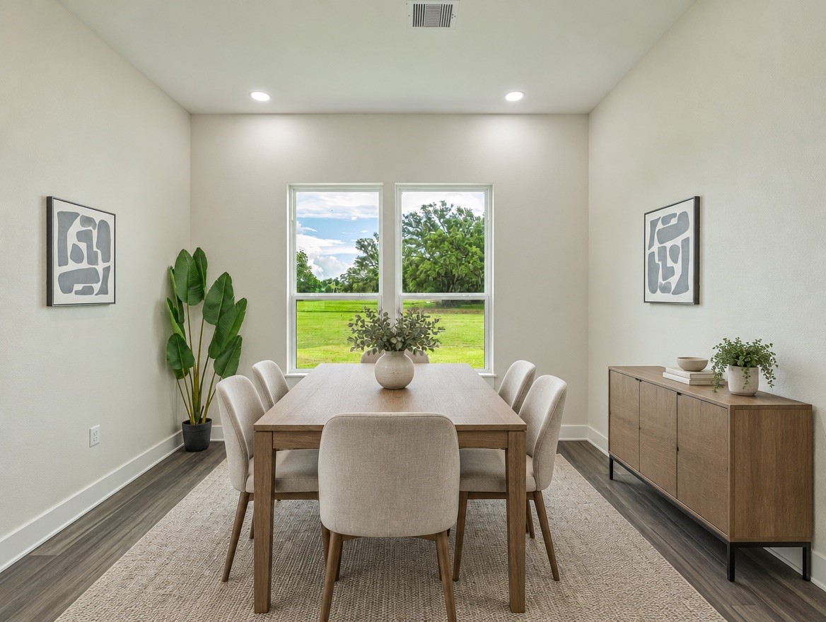 *Virtually Staged breakfast area