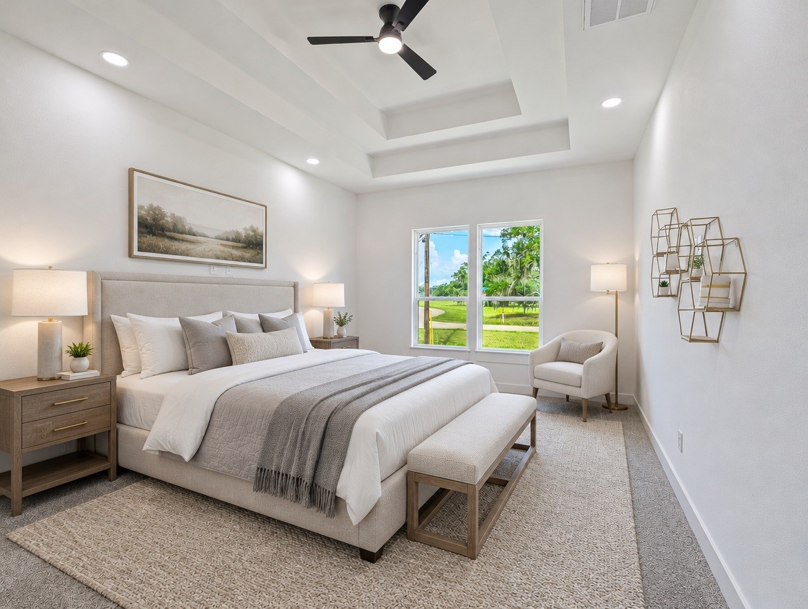 *Virtually Staged image Primary Bedroom