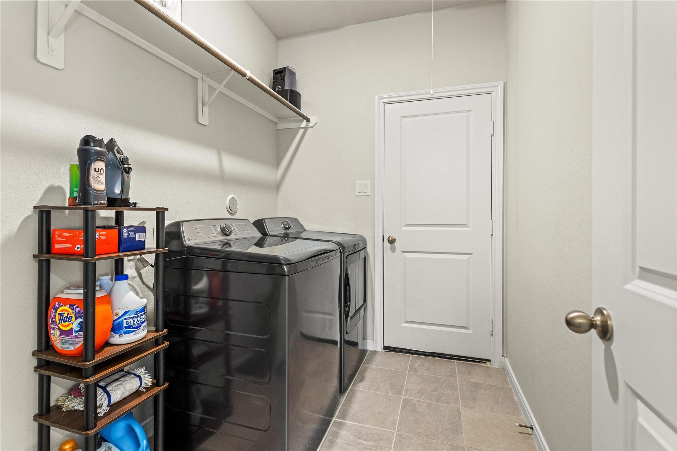 Utility room in the house.