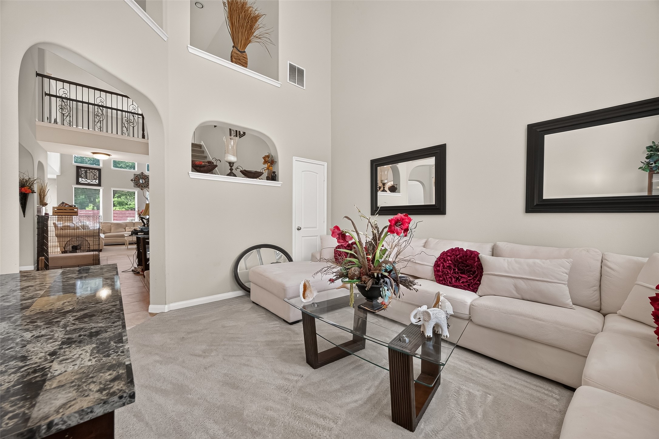 Additional living space. Home office or study.