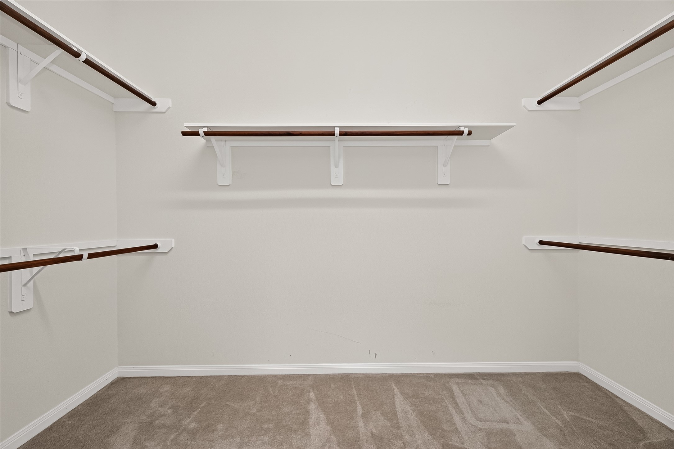 Walk-in closet.