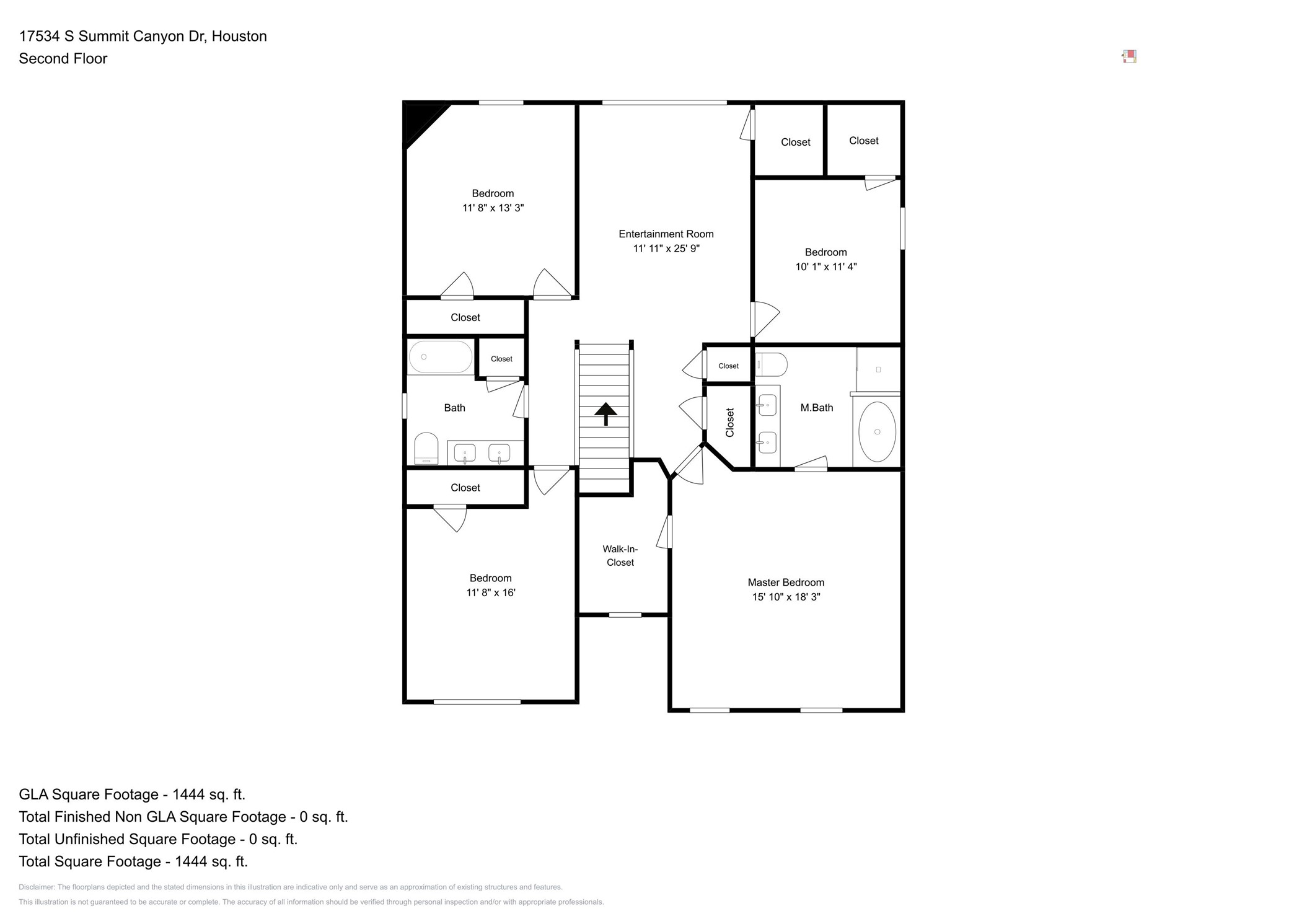 17534 S Summit Canyon Drive, Houston, TX 77095