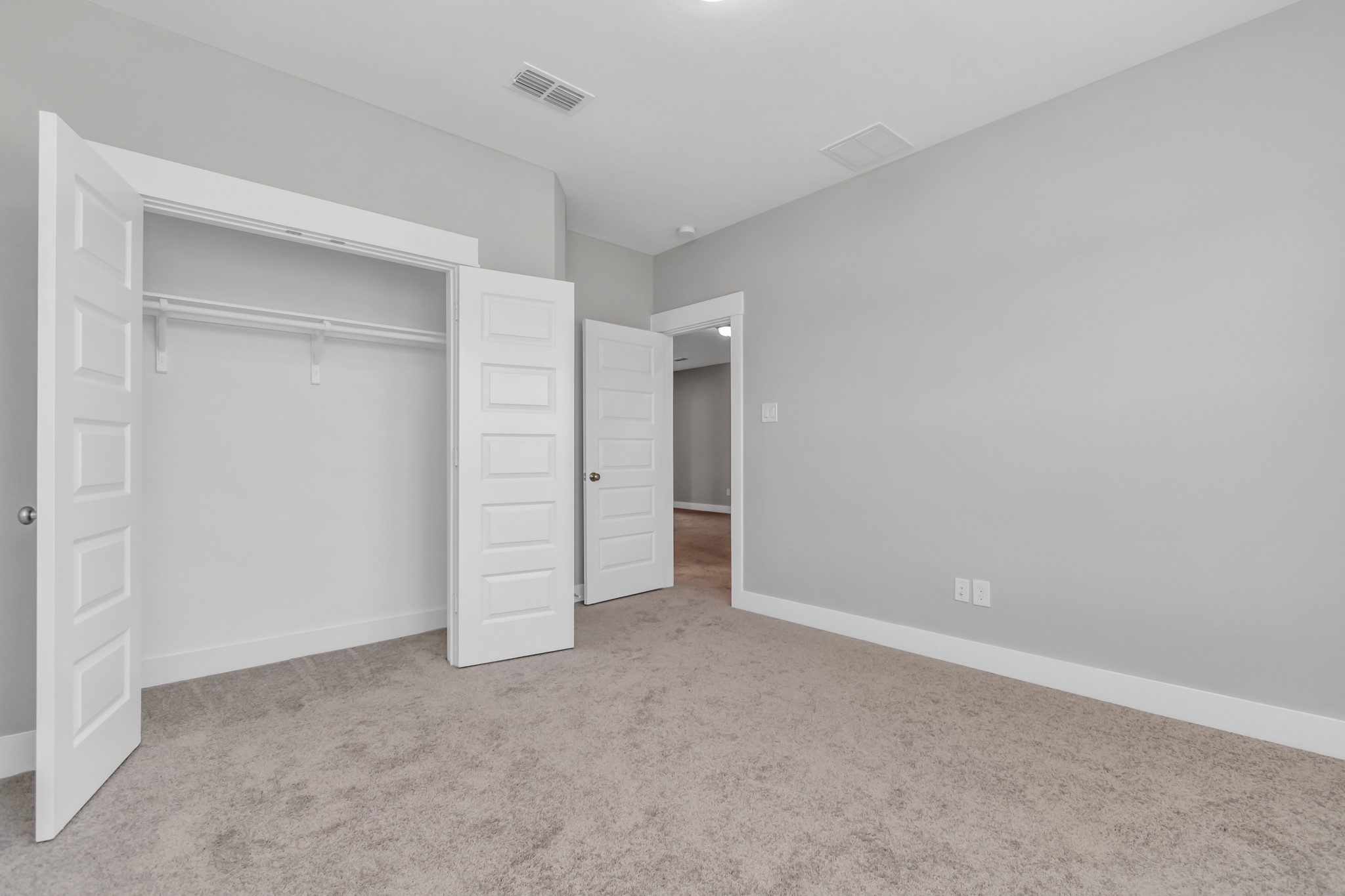 Spacious Closets.