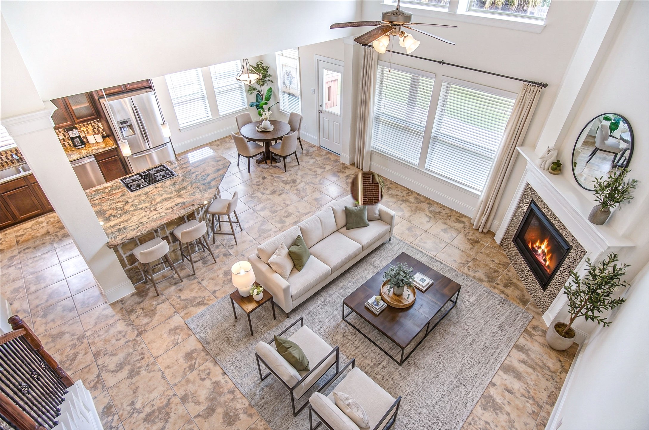 Beautiful two -story home is available for lease!