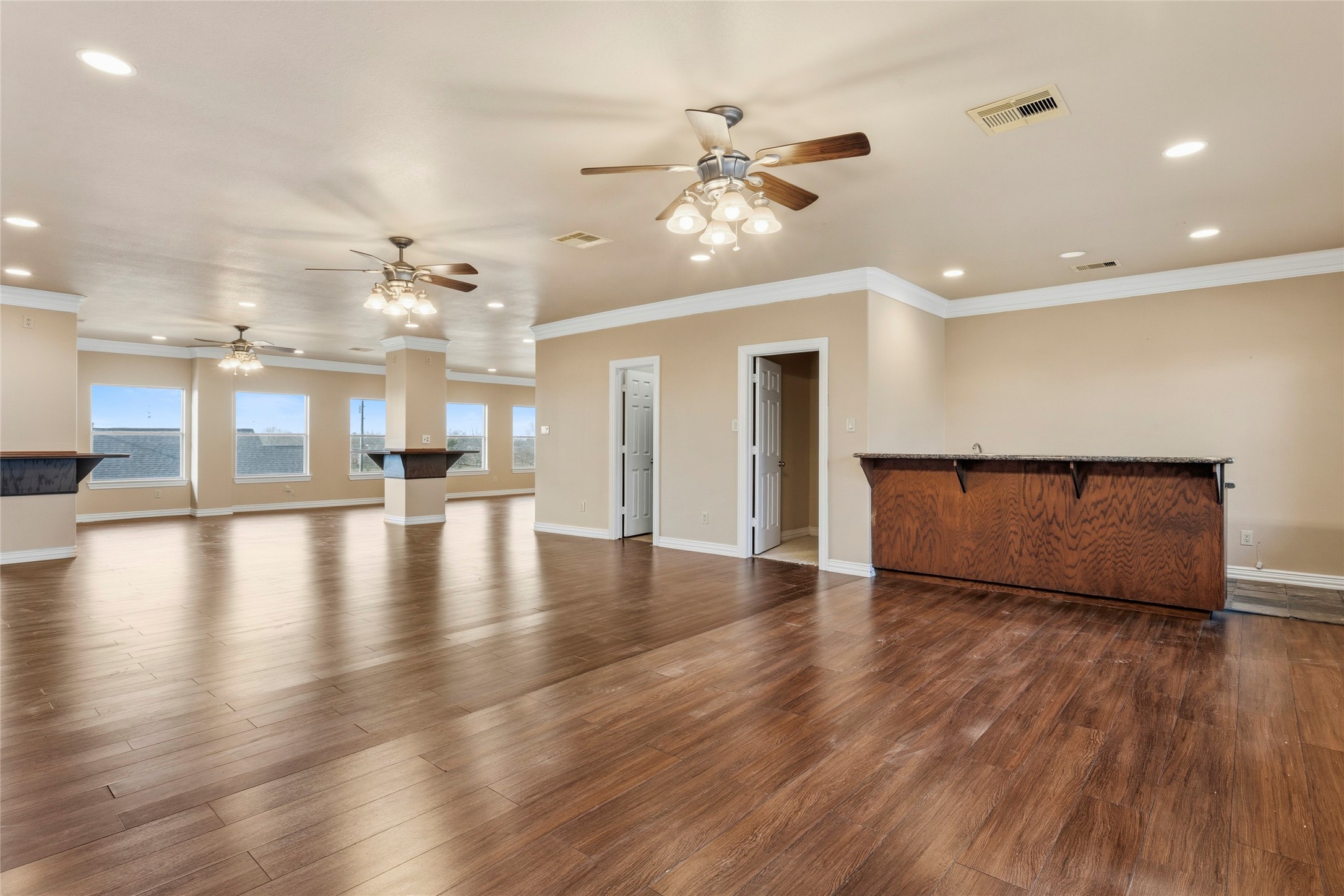 Bar for entertaining- Upstairs