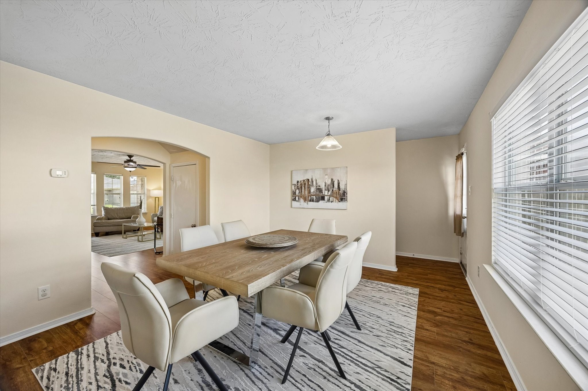 formal dining area